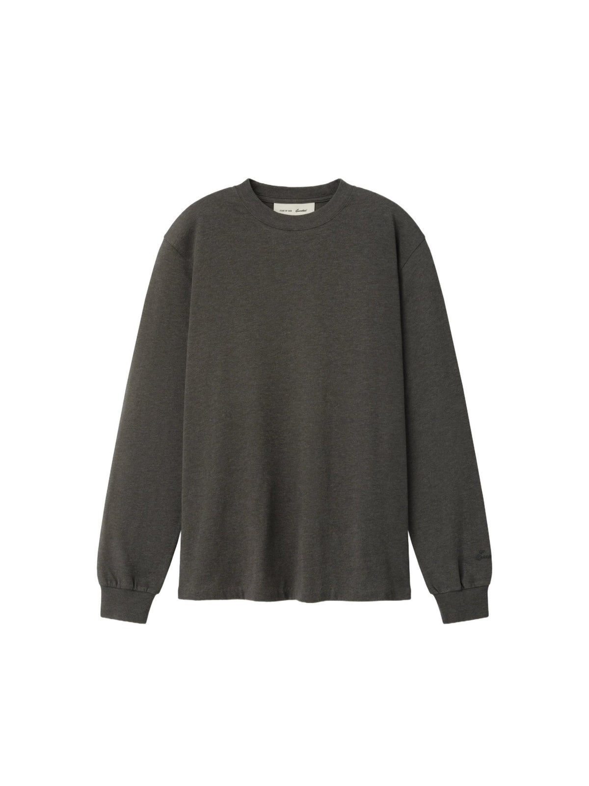 Fear of God Essentials Women's Essential Longsleeve Tee Ash Heather - Im Your Wardrobe