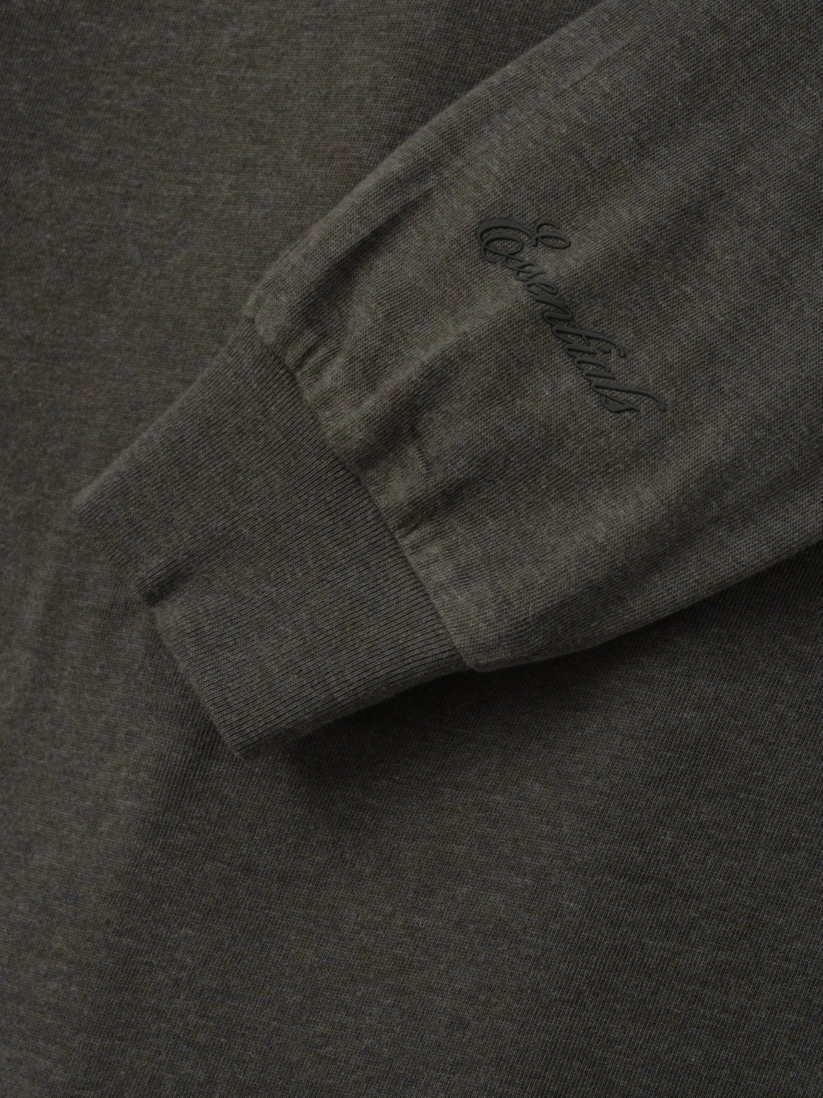 Fear of God Essentials Women's Essential Longsleeve Tee Ash Heather - Im Your Wardrobe