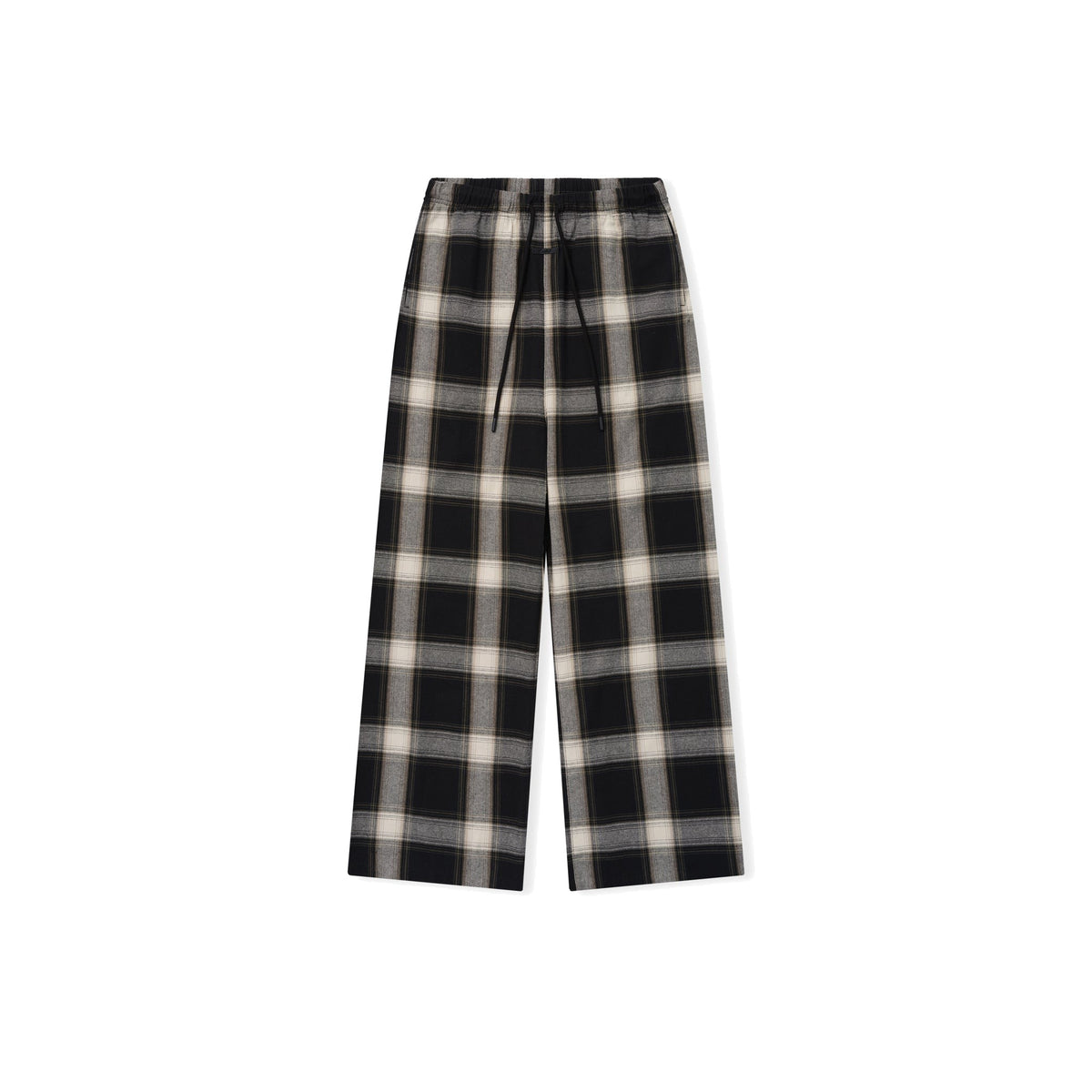 Fear of God Essentials Women's Flannel Lounge Pant Iron Grey Plaid