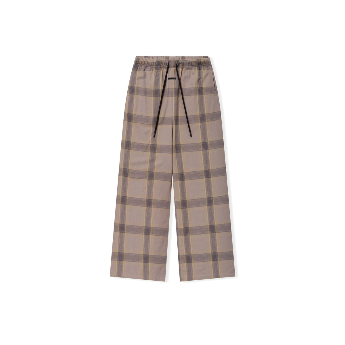 Fear of God Essentials Women's Flannel Lounge Pant Seal Plaid - Im Your Wardrobe