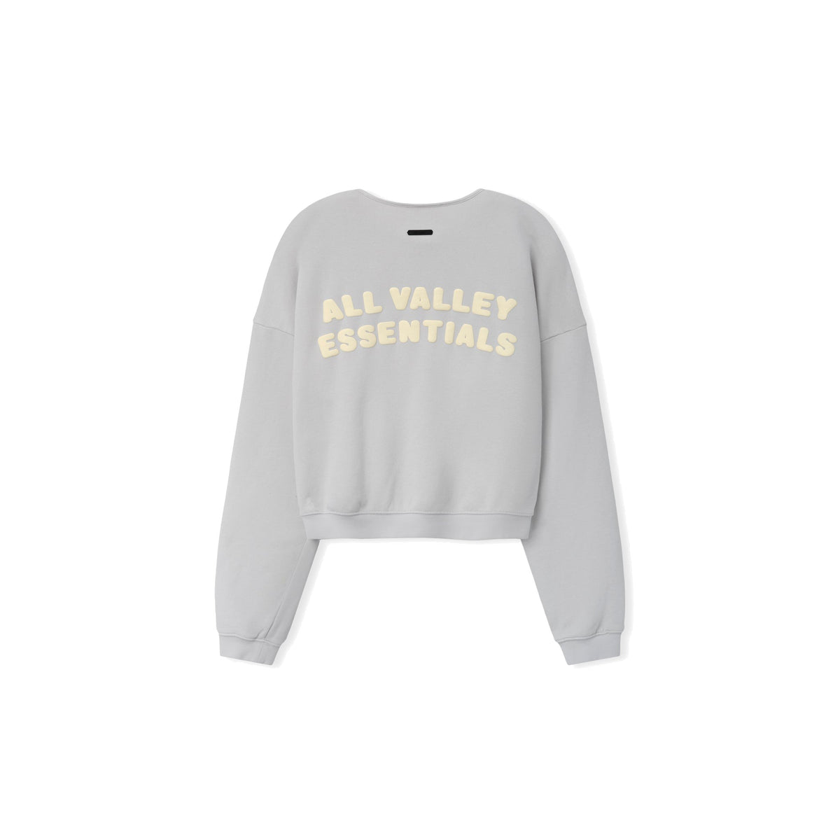 Fear of God Essentials Women's French Terry Relaxed Half Zip Washed Overcast