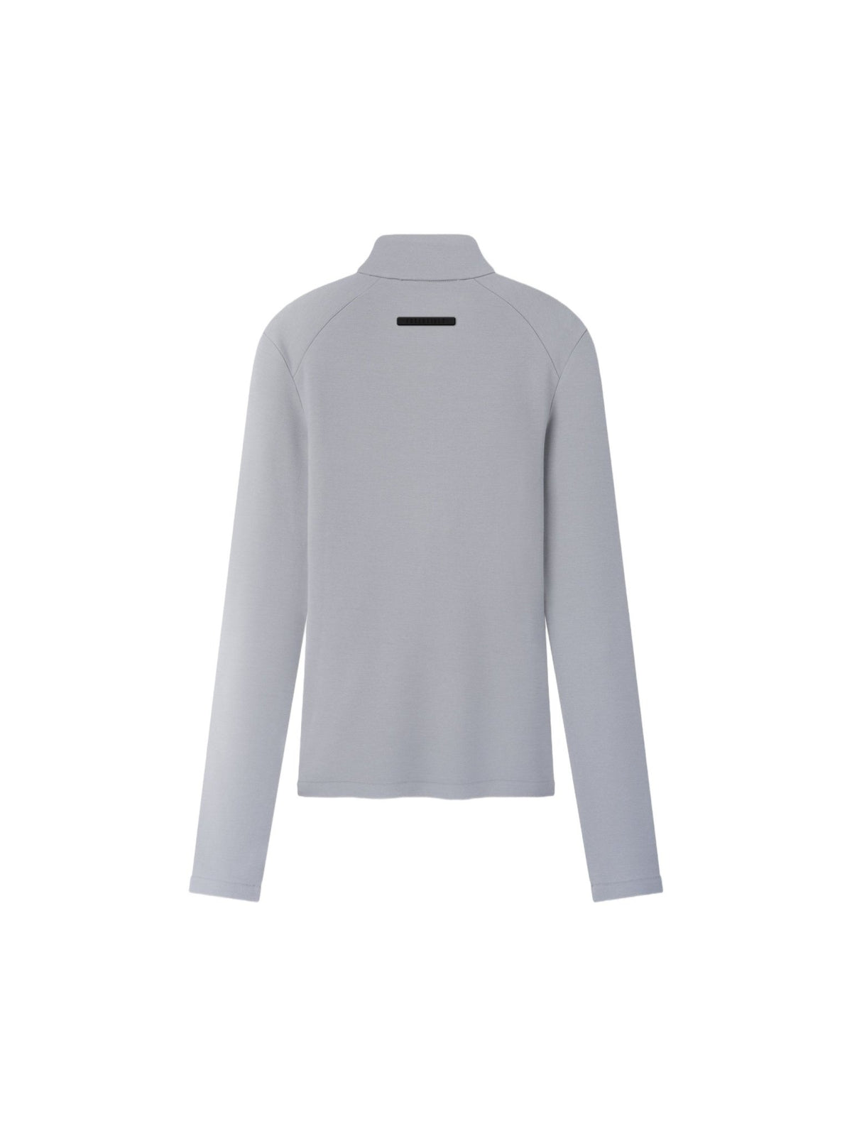 Fear of God Essentials Women's Half Zip Mockneck Smoke - Im Your Wardrobe