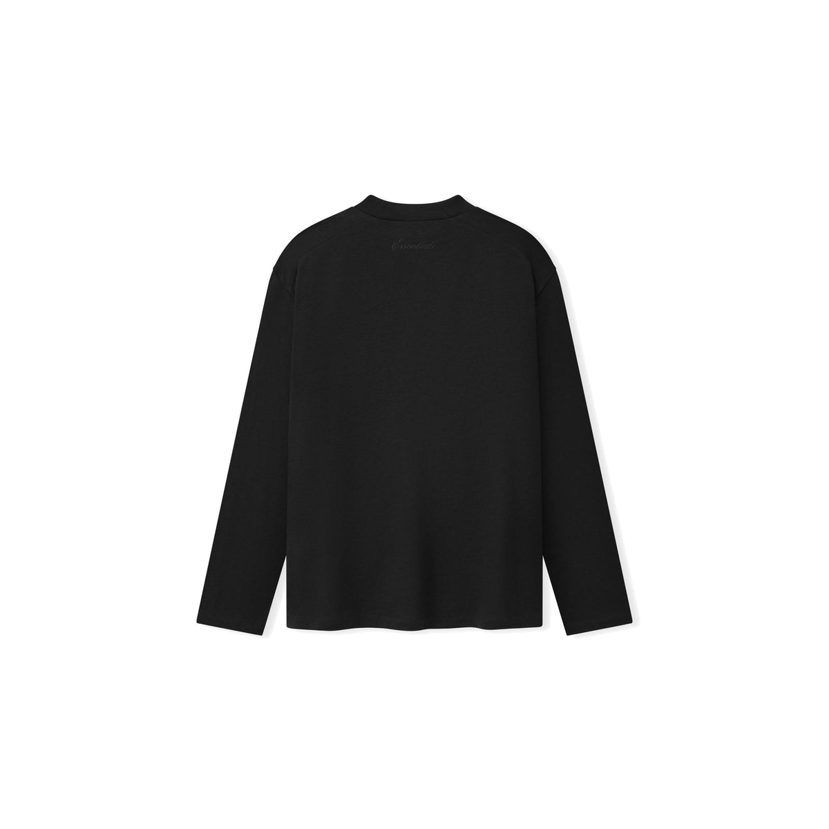 Fear of God Essentials Women's Lightweight Signature Classic Long Sleeve Tee Vintage Black - Im Your Wardrobe