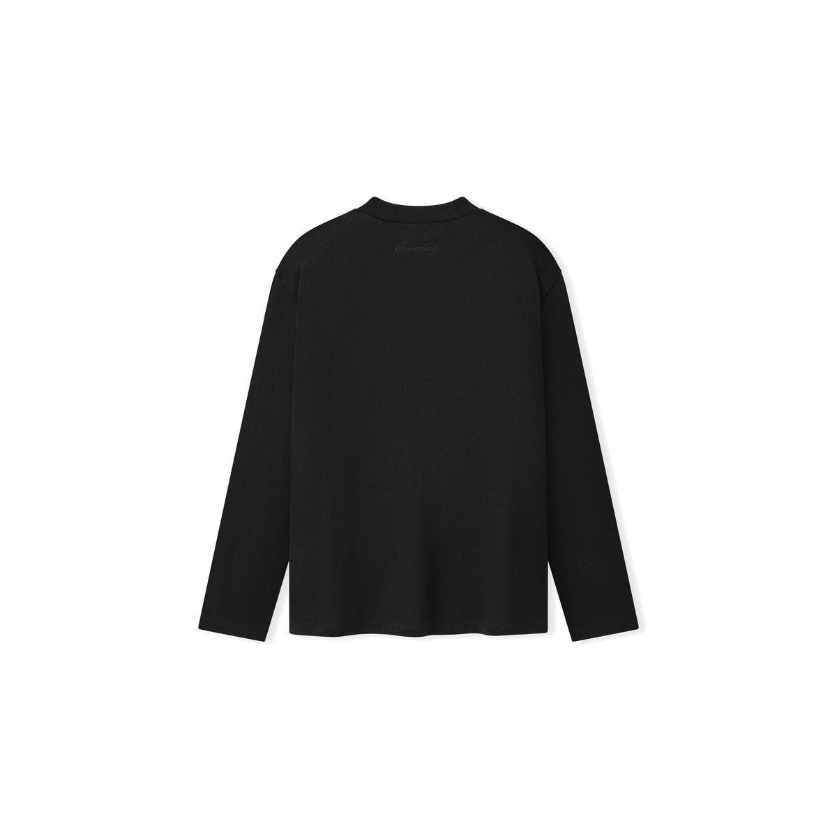 Fear of God Essentials Women's Lightweight Signature Classic Long Sleeve Tee Vintage Black