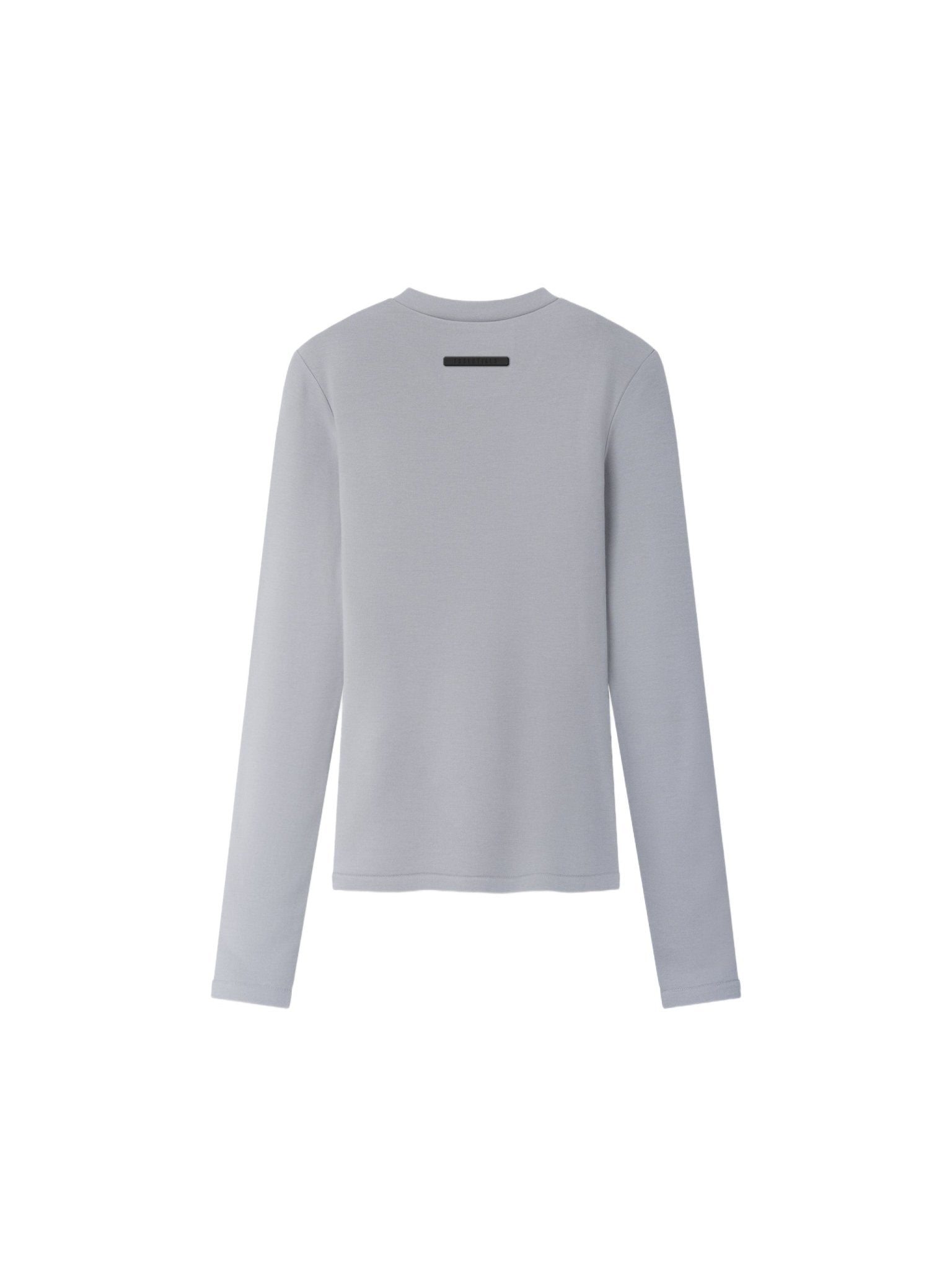 Fear of God Essentials Women's Longsleeve V-Neck Smoke - Im Your Wardrobe