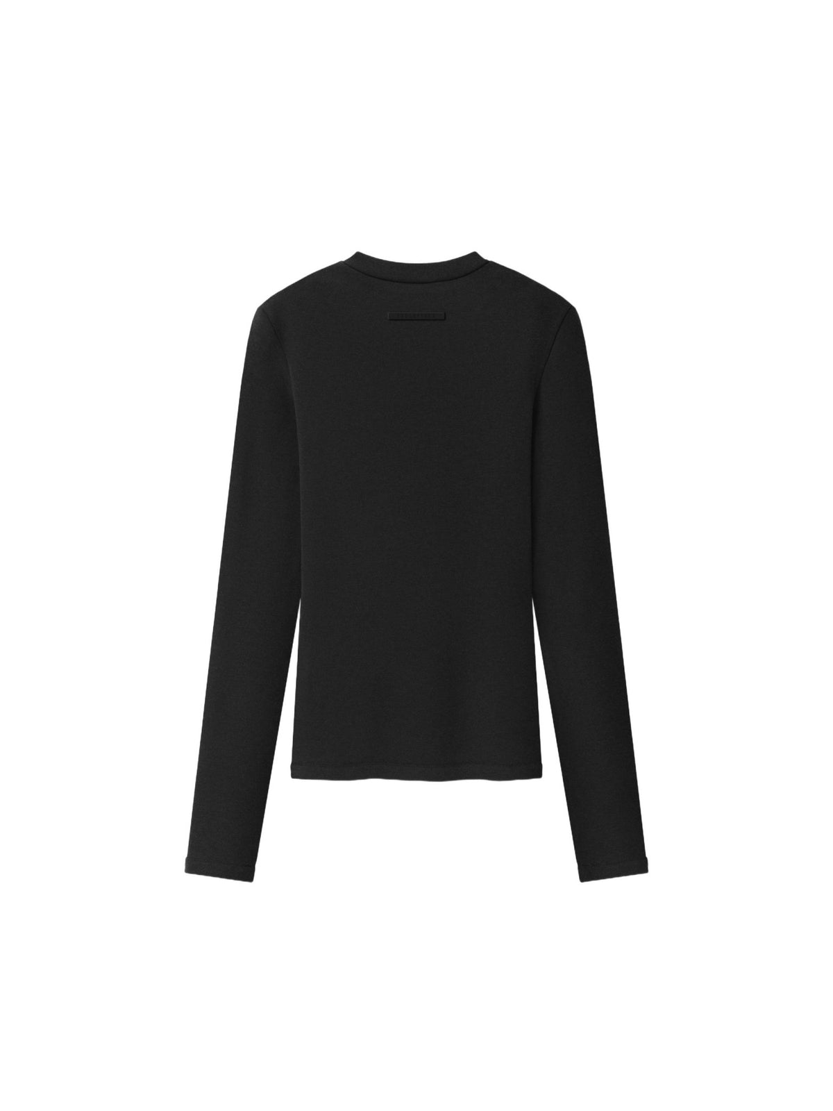 Fear of God Essentials Women's Longsleeve V-Neck Vintage Black - Im Your Wardrobe