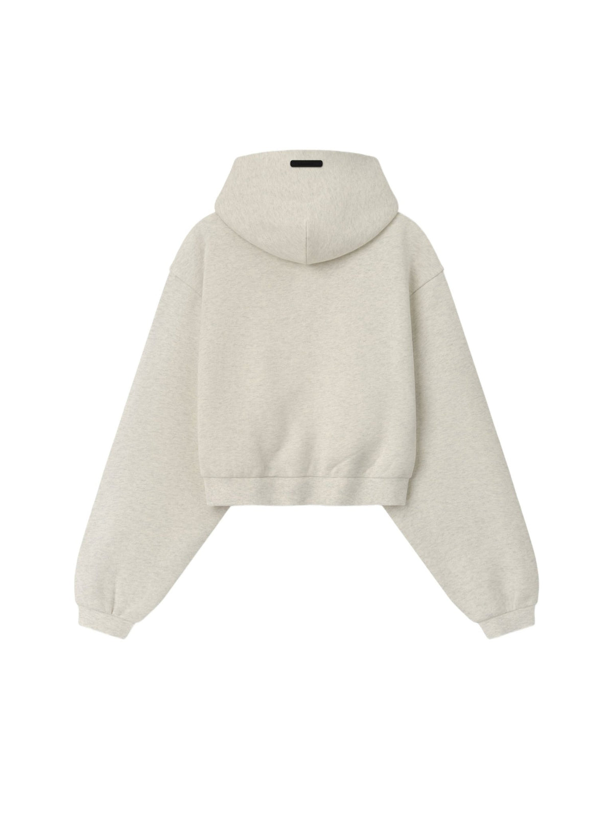 Fear of God Essentials Women's Modern Cropped Hoodie Marble Heather - Im Your Wardrobe