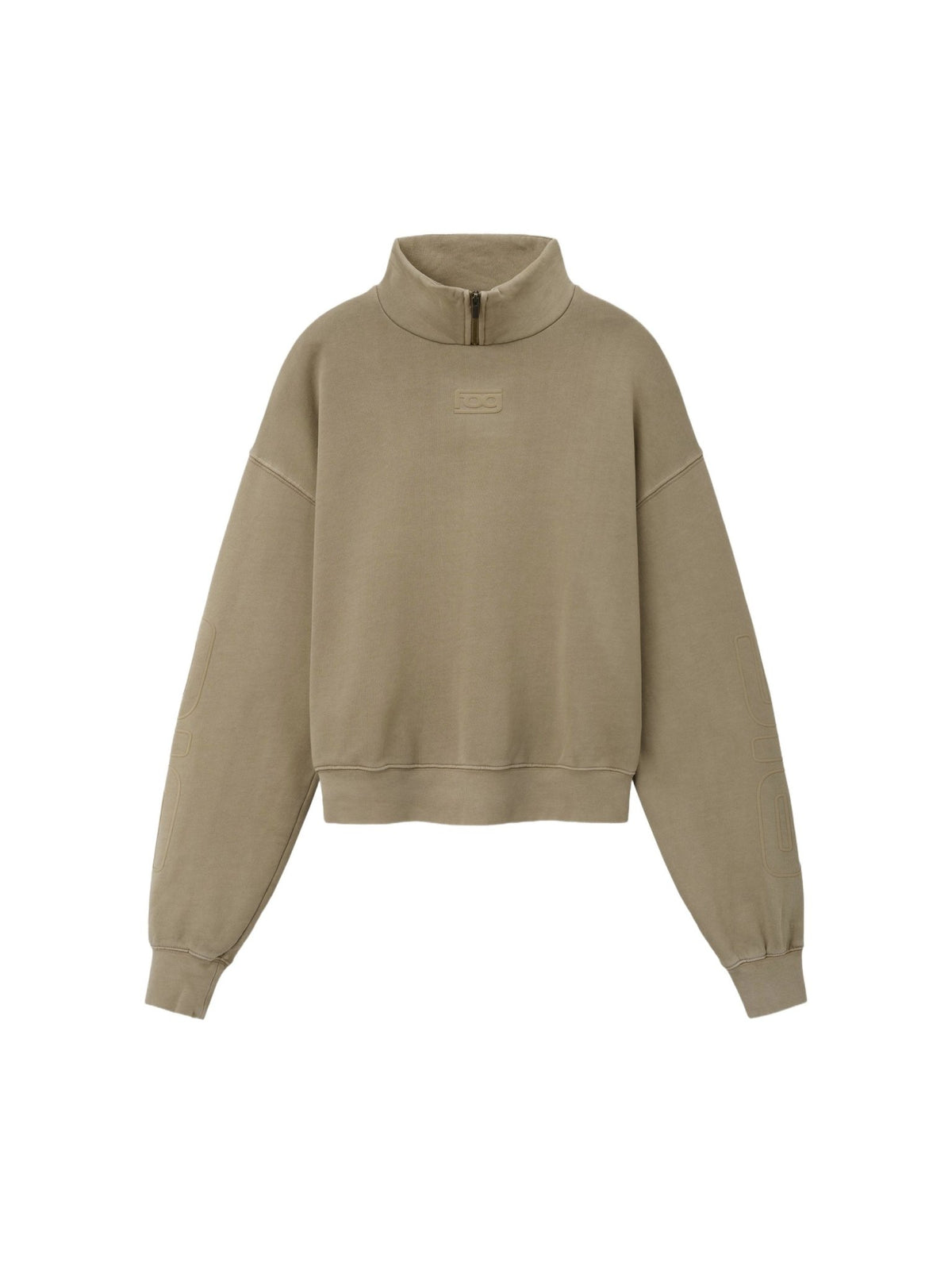 Fear of God Essentials Women's Modern Mockneck Washed Clay - Im Your Wardrobe