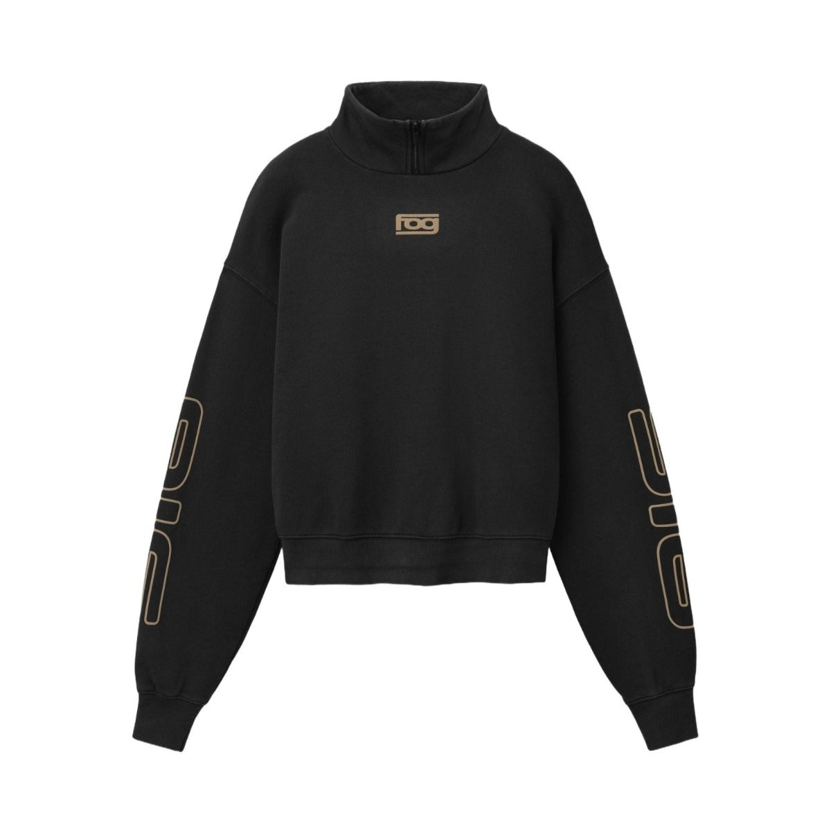 Fear of God Essentials Women's Modern Mockneck Washed Vintage Black - Im Your Wardrobe