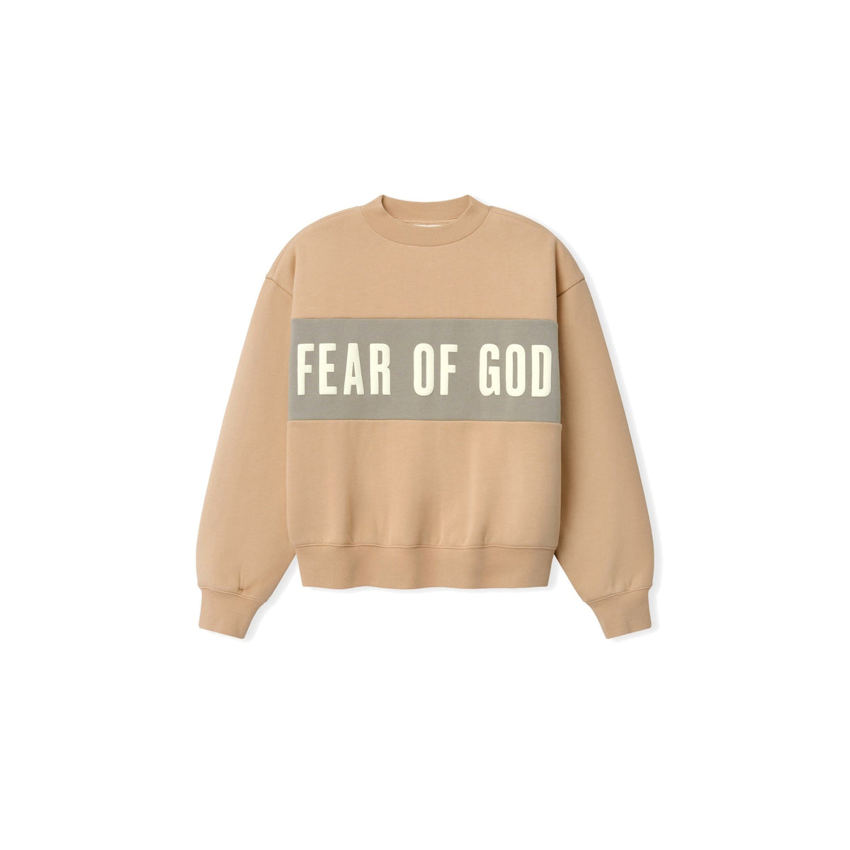 Fear of God Essentials Women's Paneled Classic Sweatshirt Ginger - Im Your Wardrobe