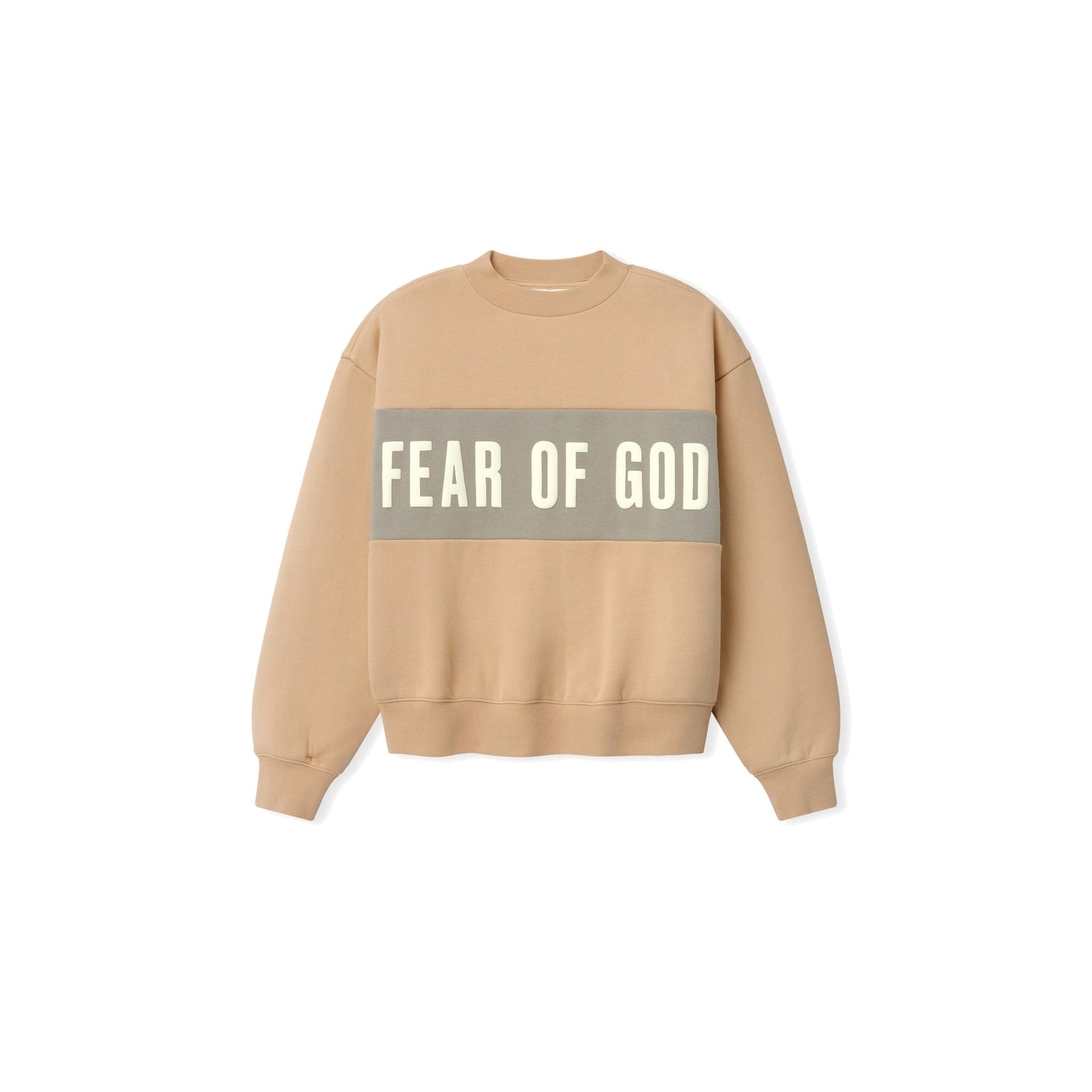 Fear of God Essentials Women's Paneled Classic Sweatshirt Ginger - Im Your Wardrobe