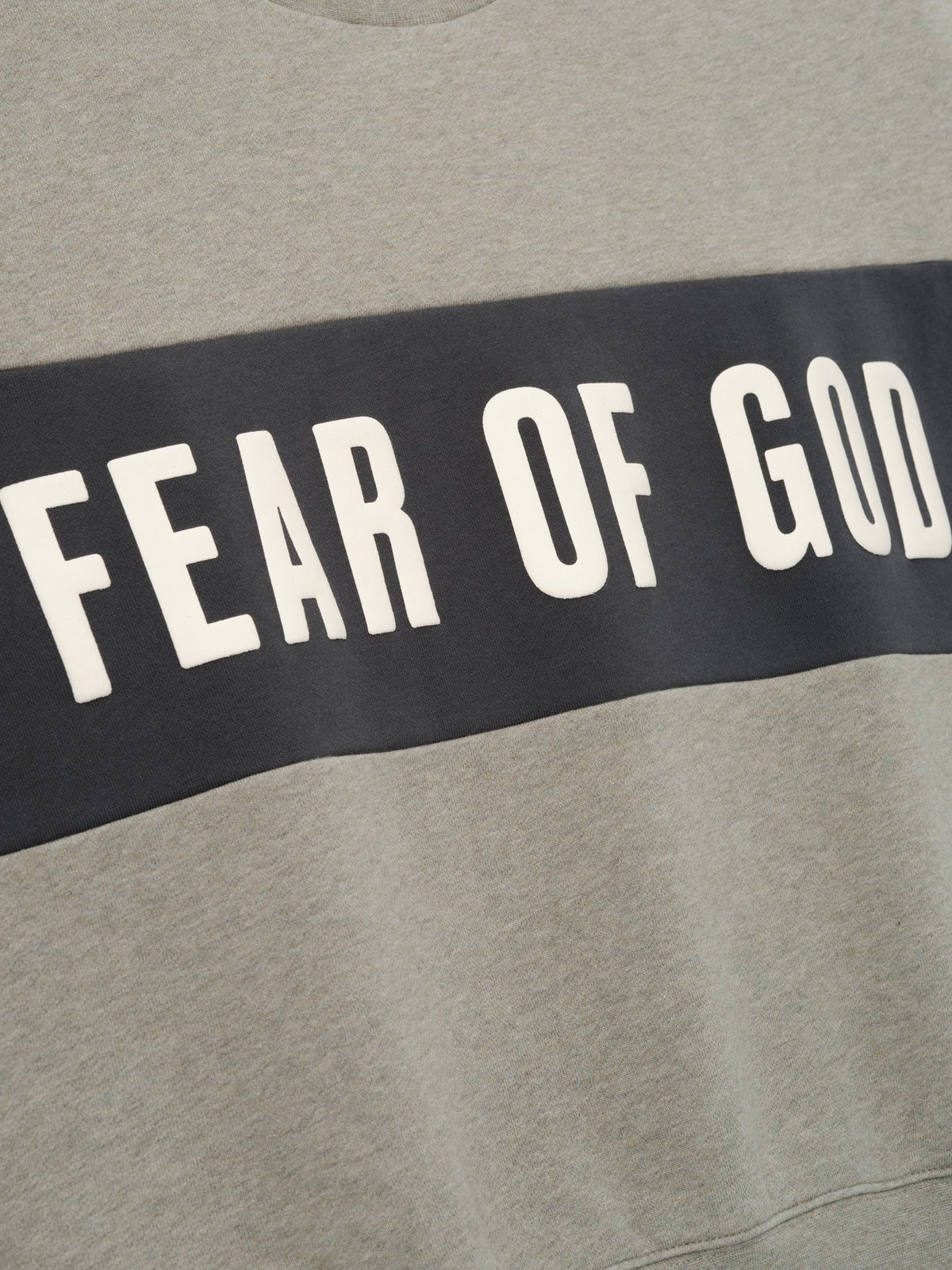 Fear of God Essentials Women's Paneled Classic Sweatshirt Seal Heather - Im Your Wardrobe