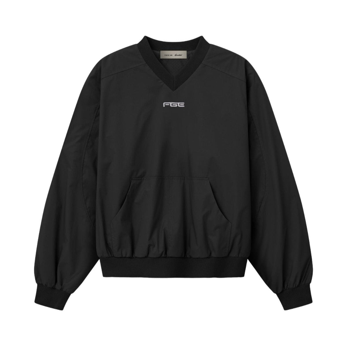 Fear of God Essentials Women's Pullover Track Jacket Black - Im Your Wardrobe