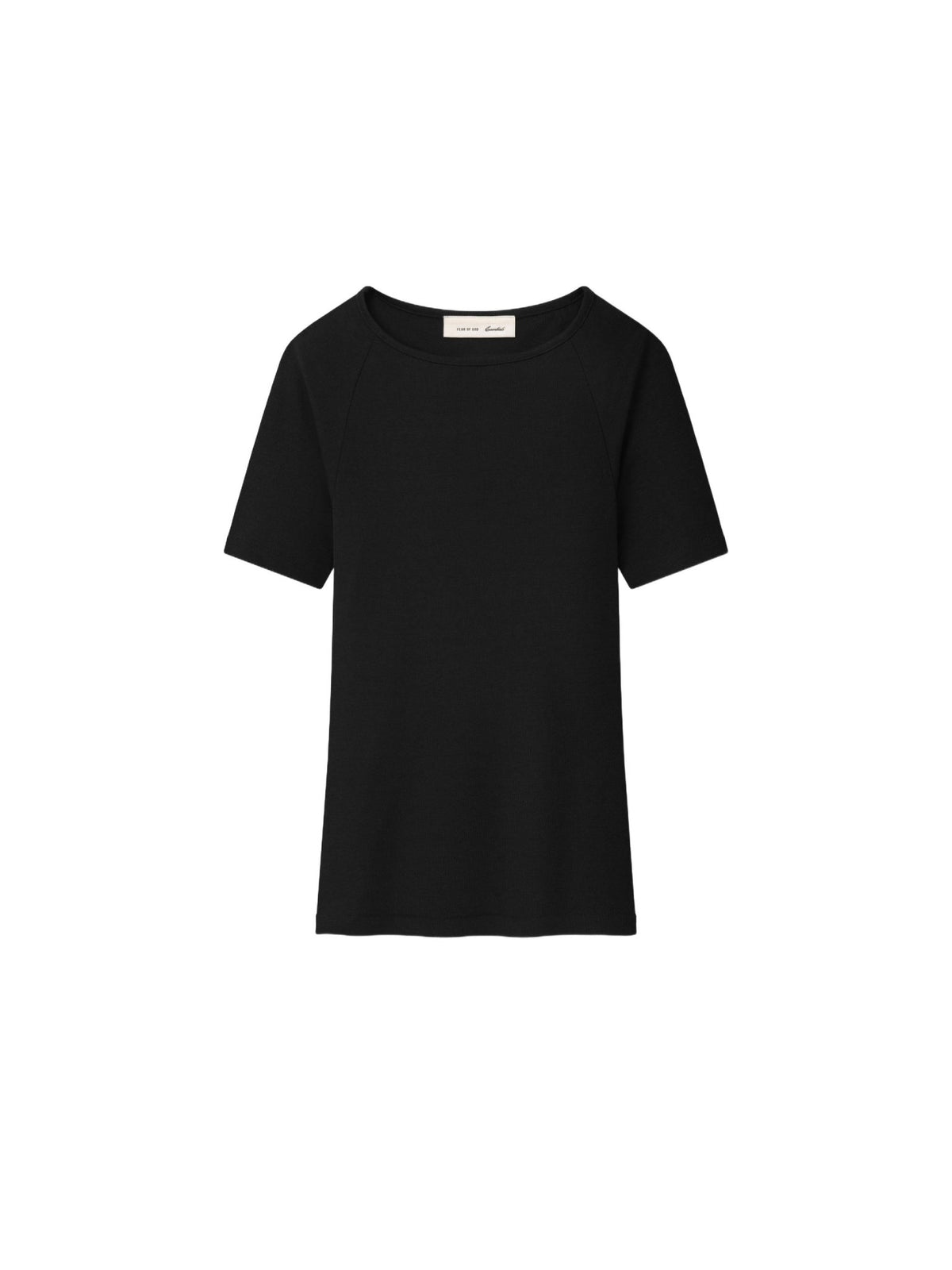 Fear of God Essentials Women's Raglan Tee Vintage Black - Im Your Wardrobe