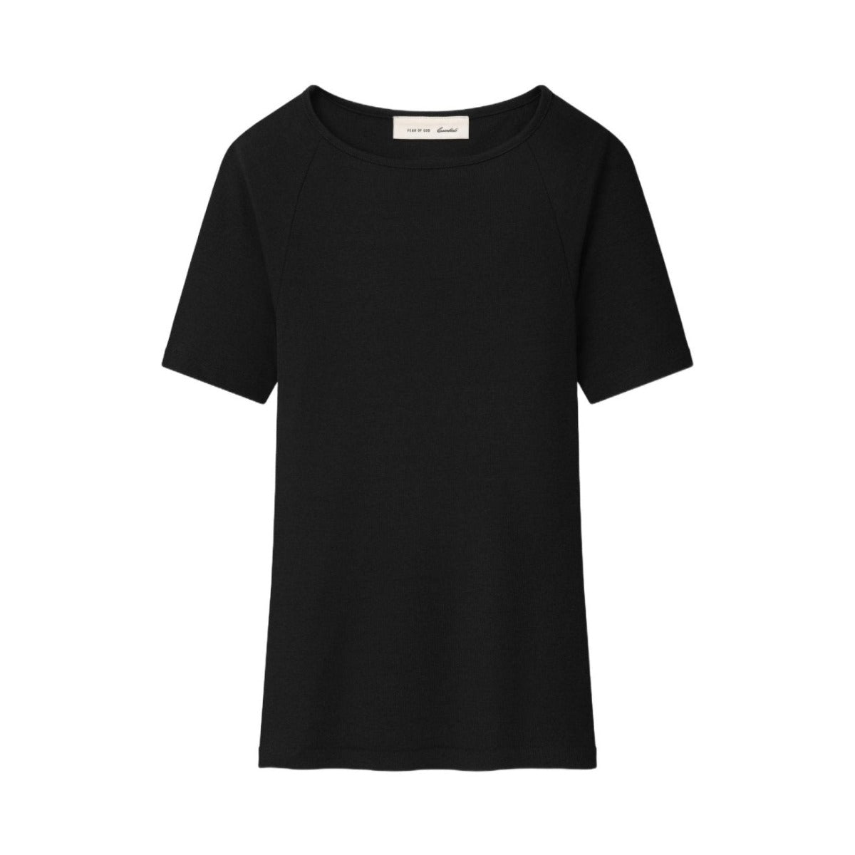 Fear of God Essentials Women's Raglan Tee Vintage Black - Im Your Wardrobe