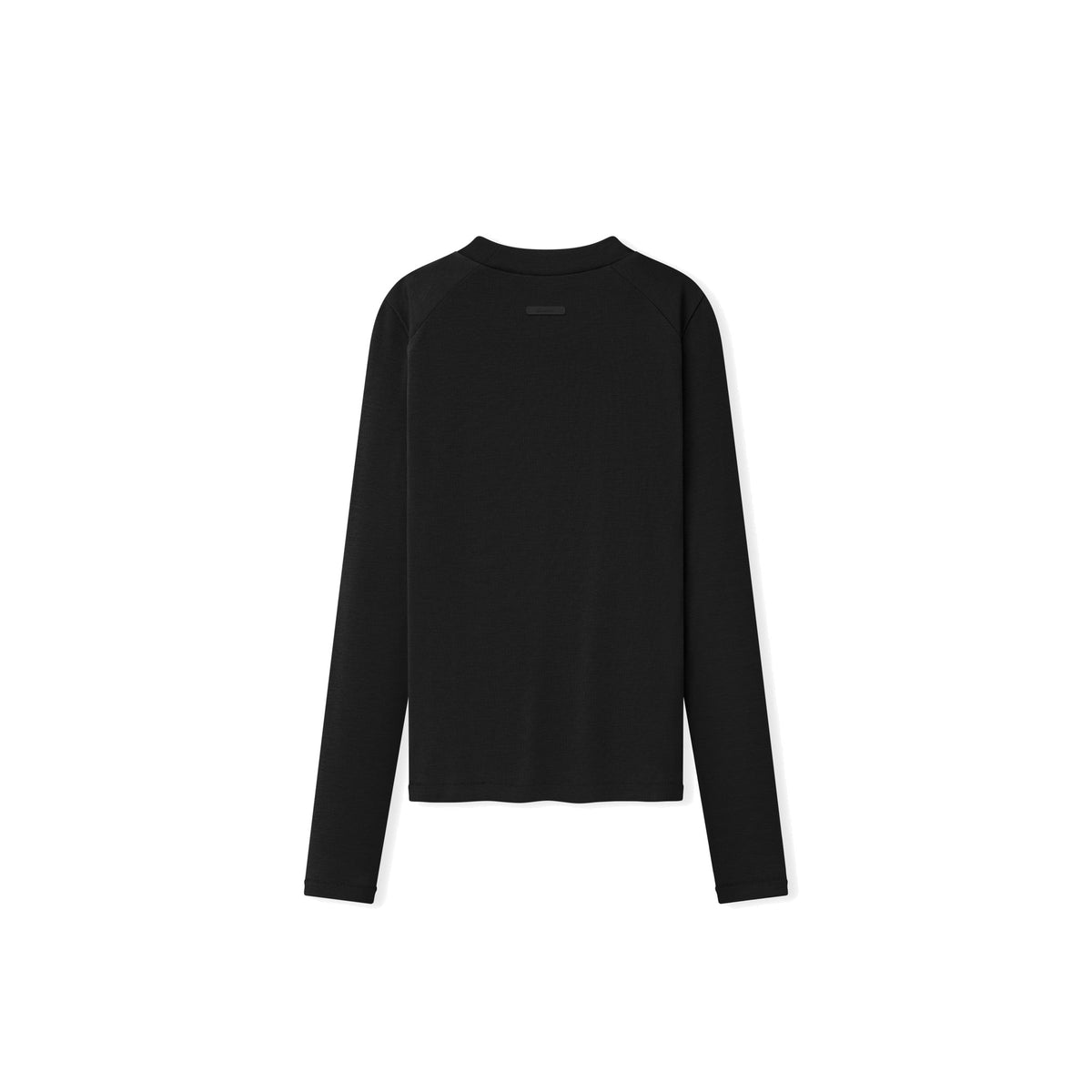 Fear of God Essentials Women's Rib Fitted Long Sleeve Tee Vintage Black