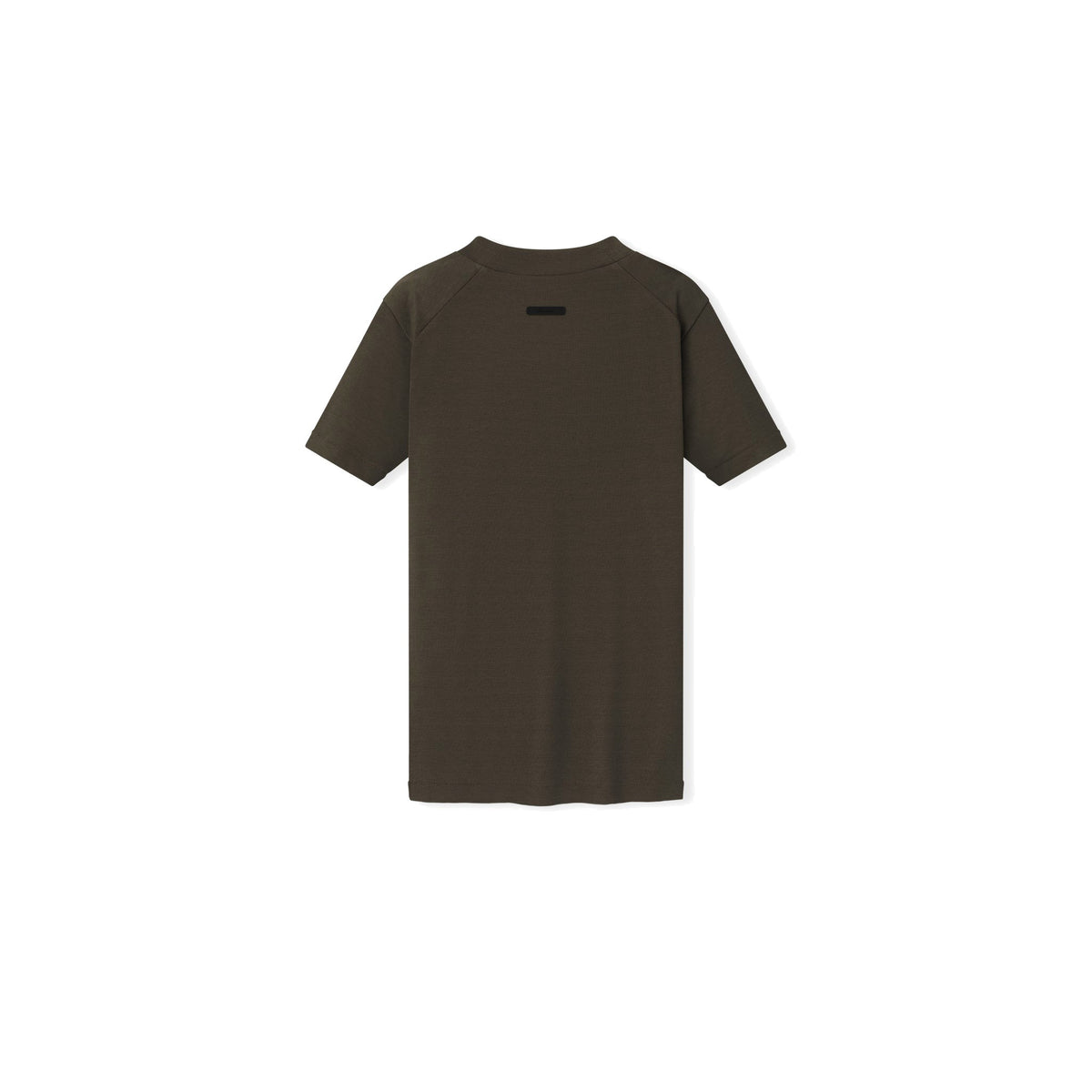 Fear of God Essentials Women's Rib Fitted Short Sleeve Tee Brown
