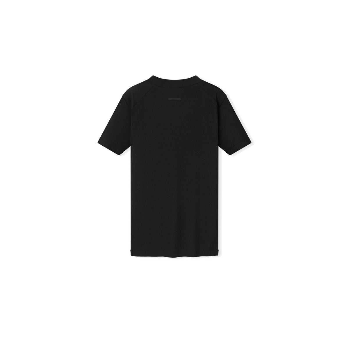 Fear of God Essentials Women's Rib Fitted Short Sleeve Tee Vintage Black - Im Your Wardrobe