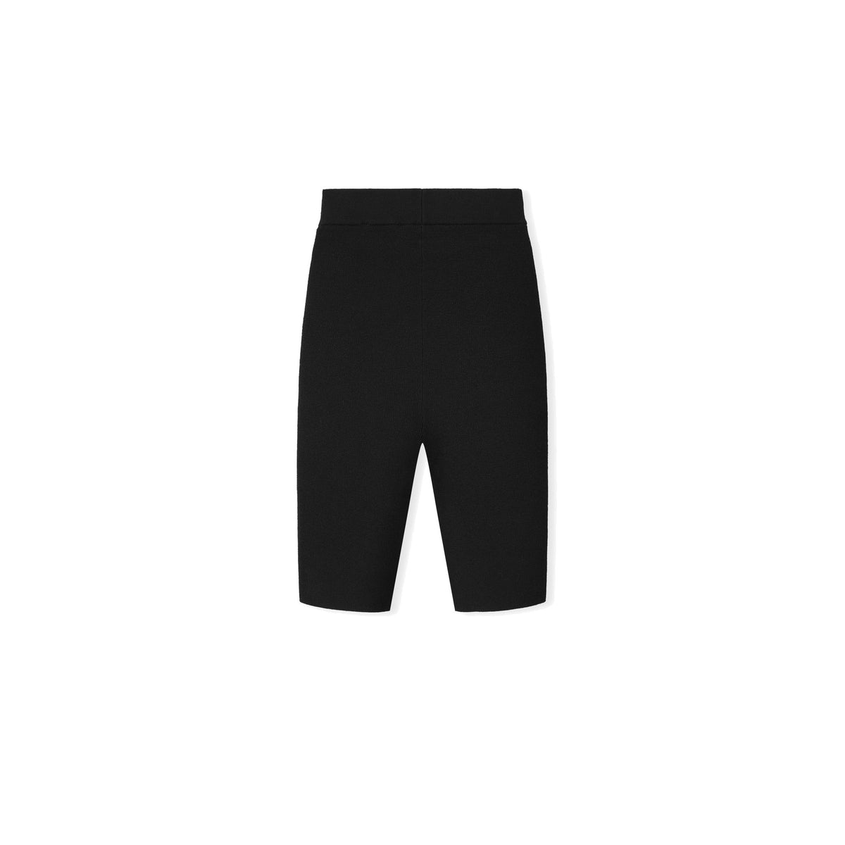 Fear of God Essentials Women's Rib Knit Bike Short Vintage Black