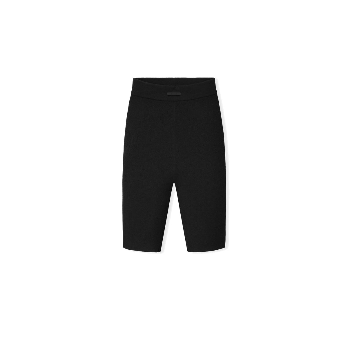 Fear of God Essentials Women's Rib Knit Bike Short Vintage Black