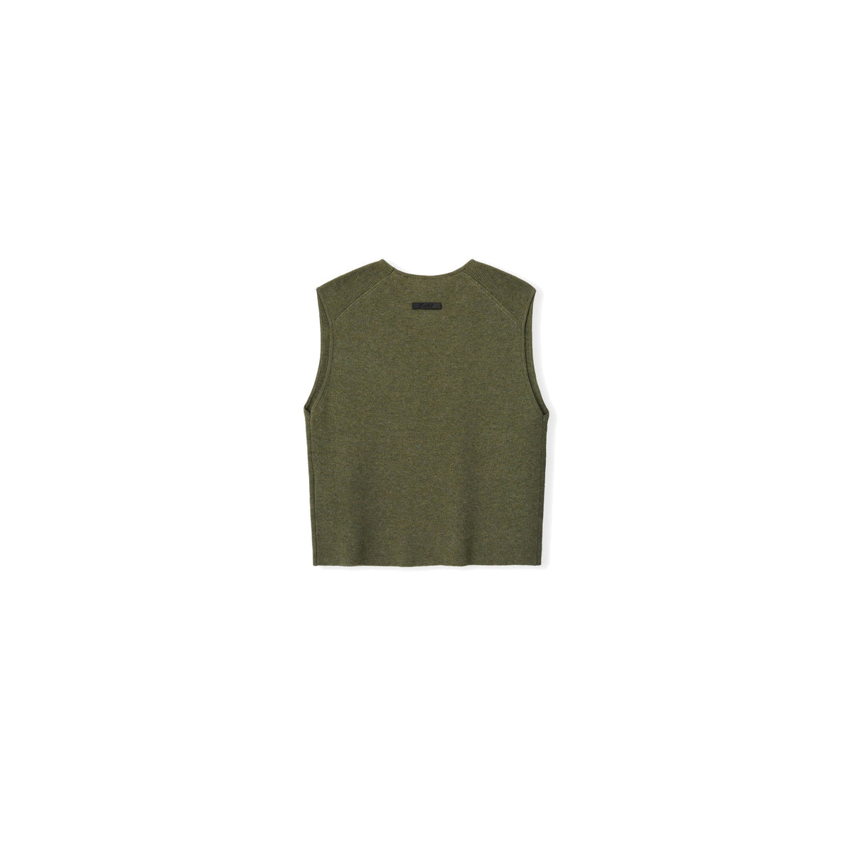 Fear of God Essentials Women's Rib Knit Crop Top Moss