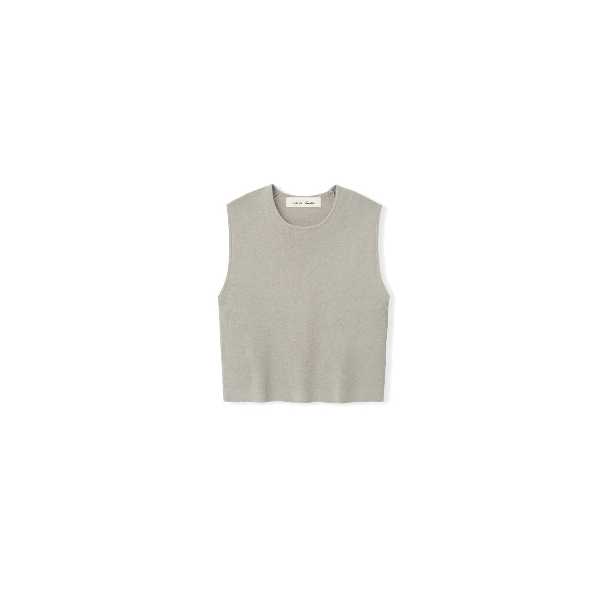 Fear of God Essentials Women's Rib Knit Crop Top Seal