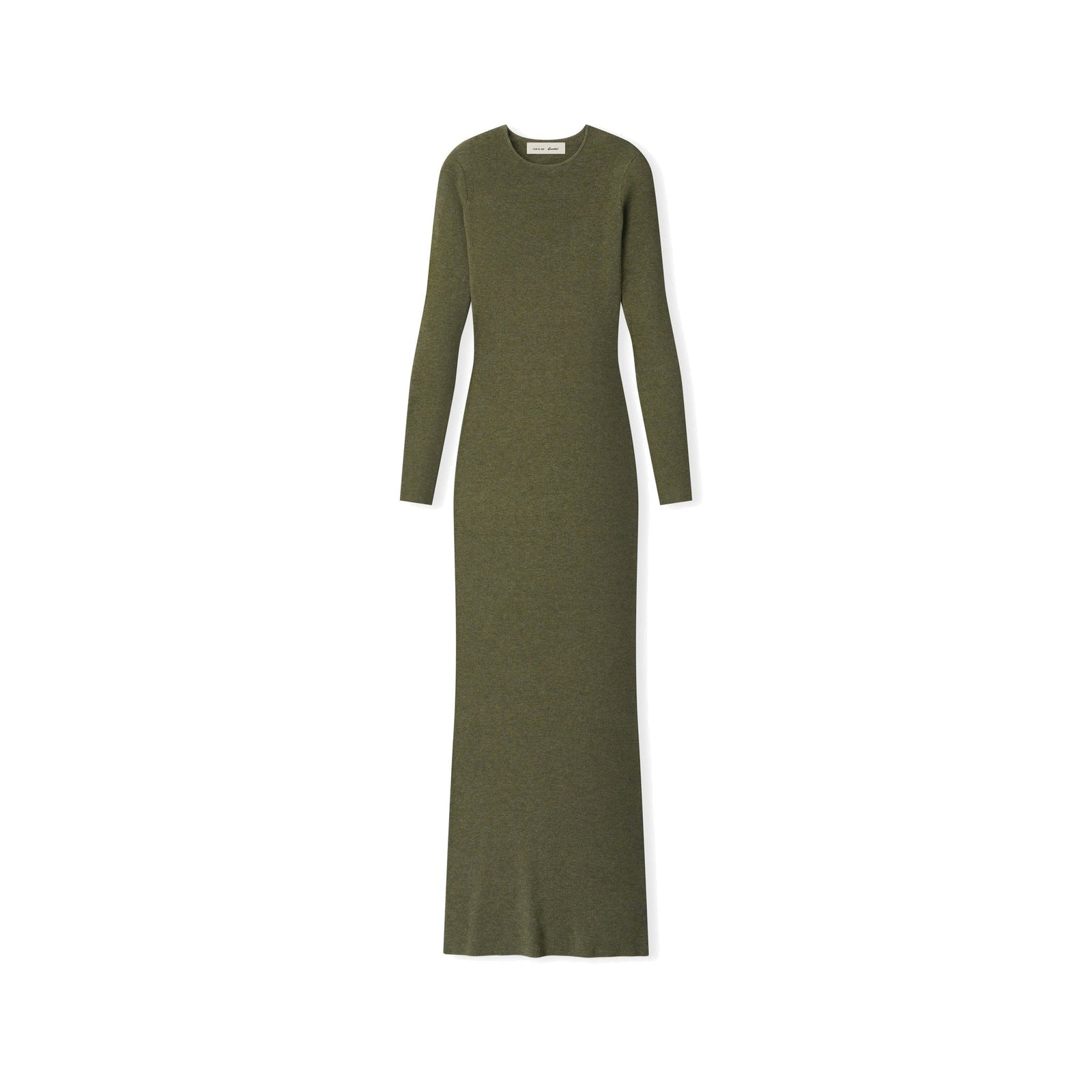 Fear of God Essentials Women's Rib Knit Dress Moss - Im Your Wardrobe