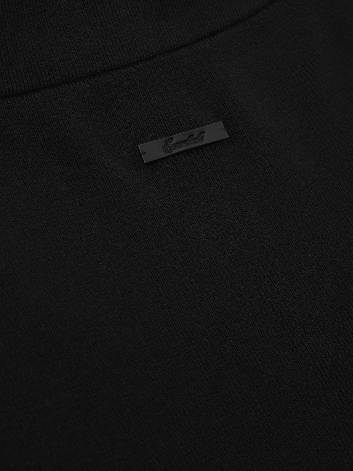Fear of God Essentials Women's Rib Knit Long Skirt Vintage Black - Im Your Wardrobe