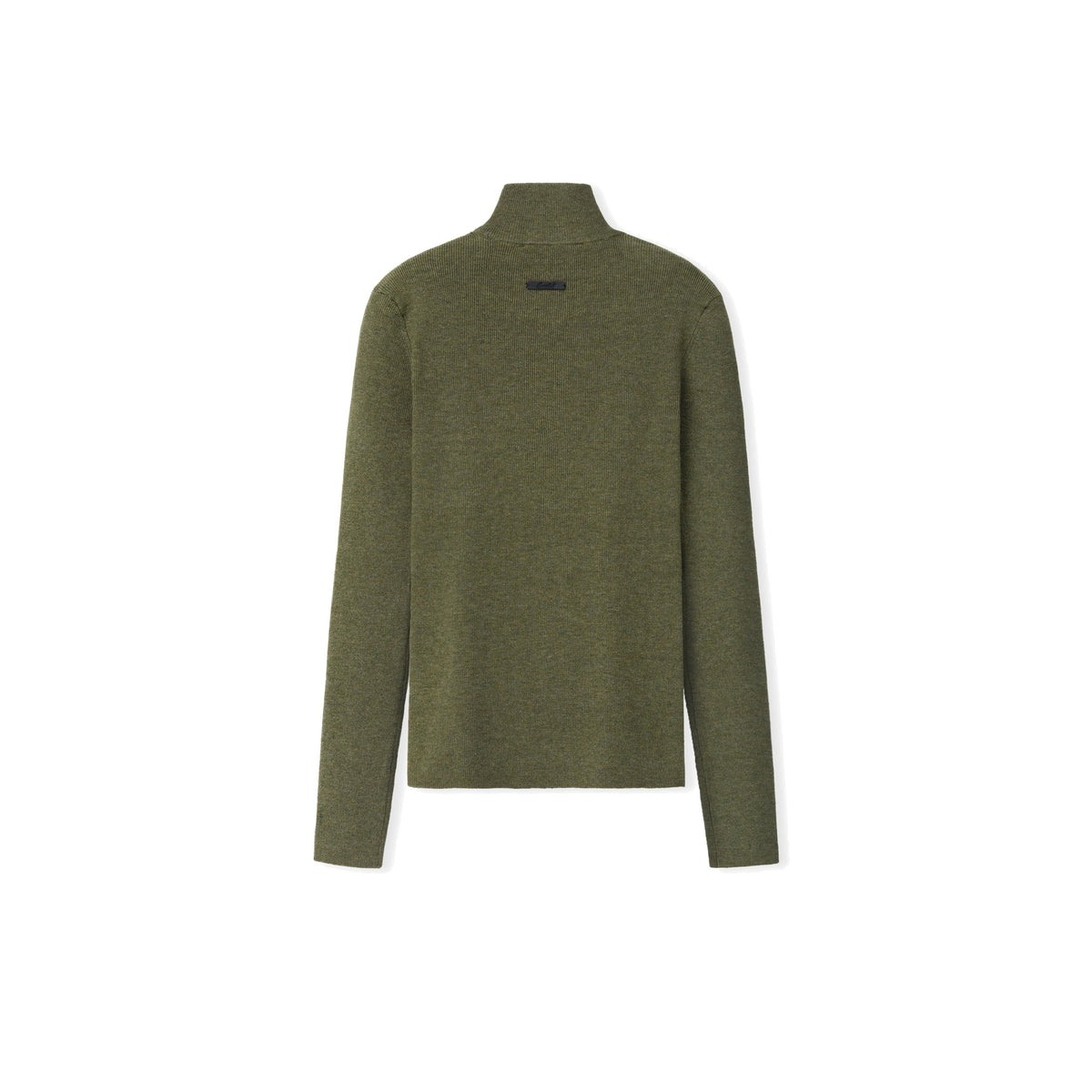 Fear of God Essentials Women's Rib Knit Zip Up Jacket Moss