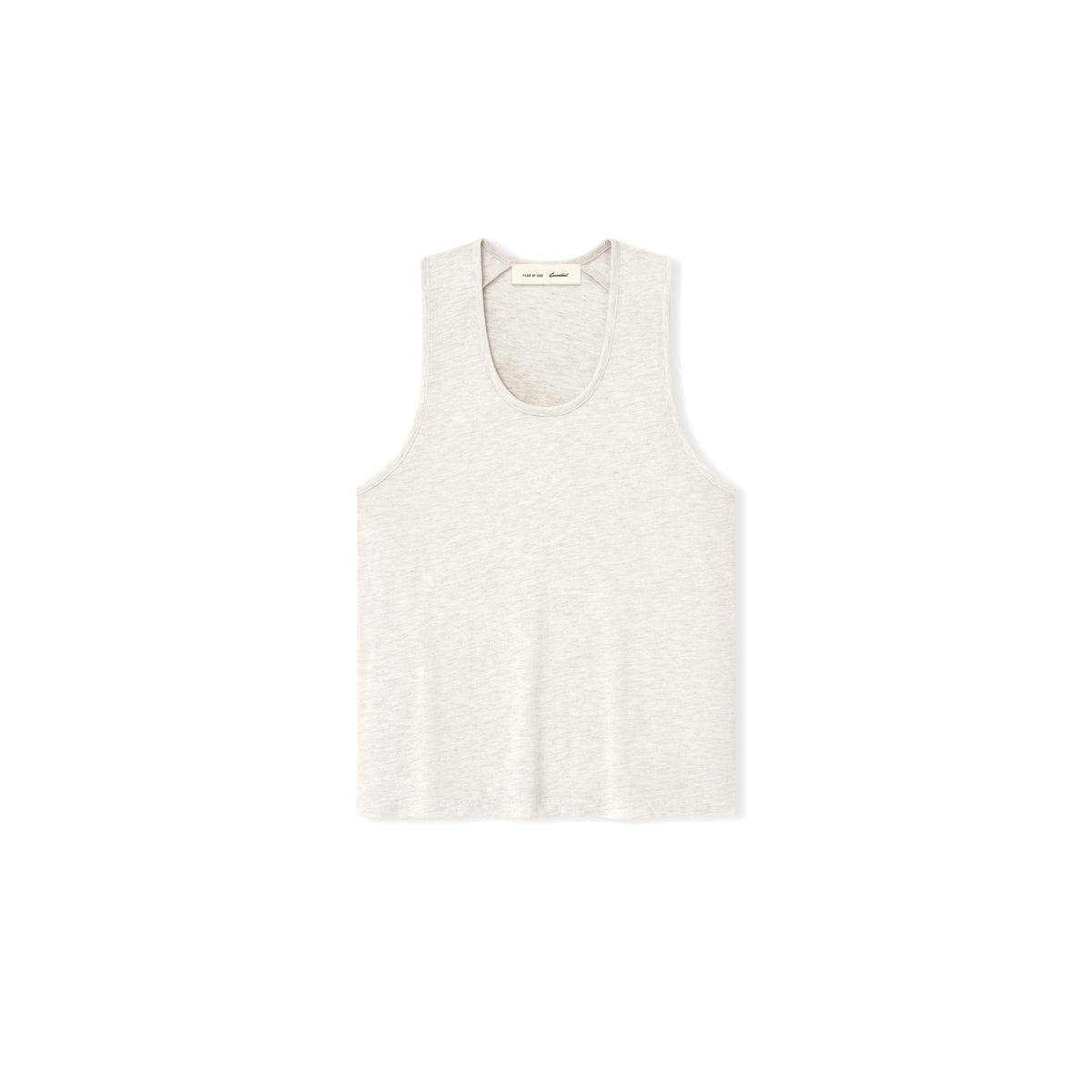 Fear of God Essentials Women's Signature Slim Tank Oatmeal Heather