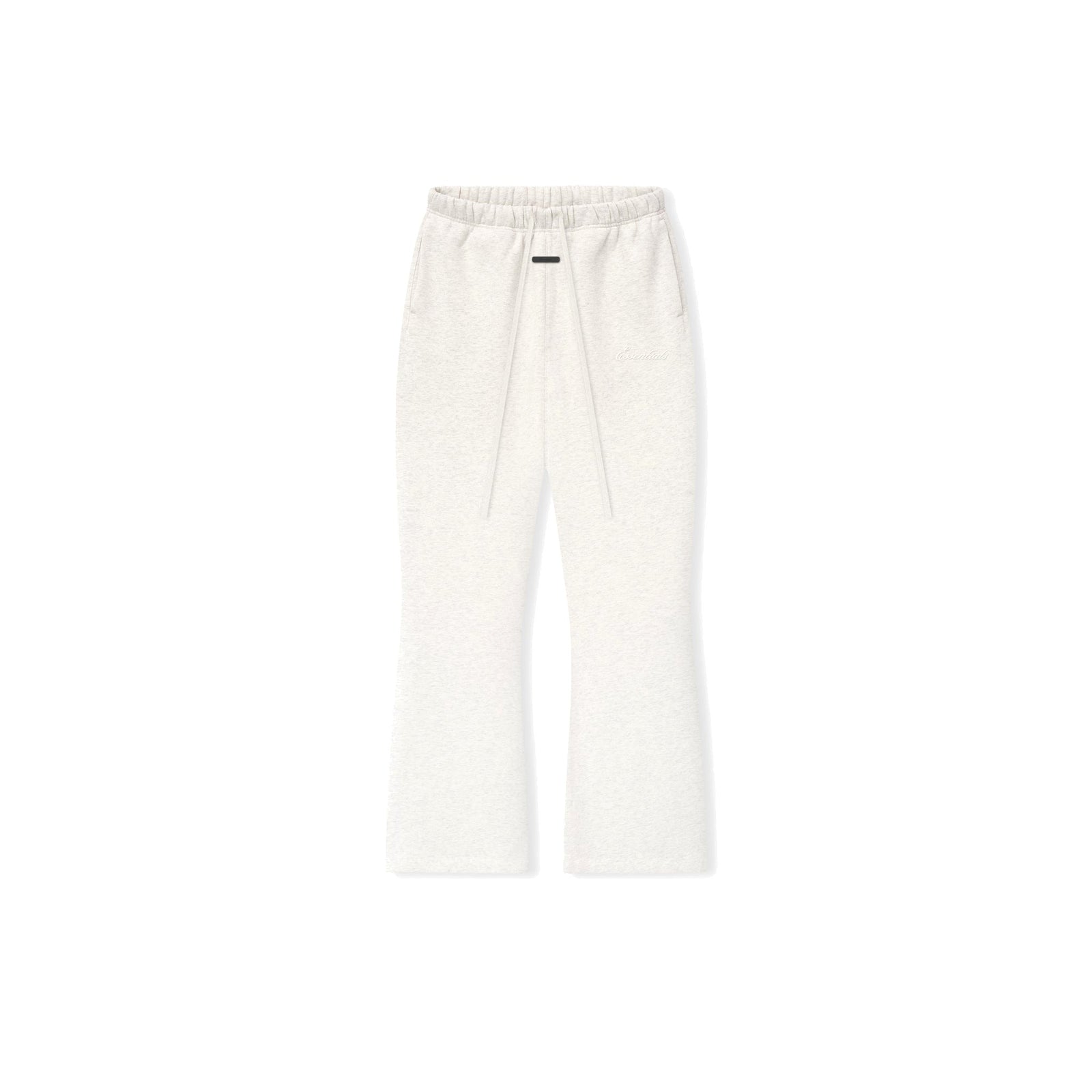 Fear of God Essentials Women's Signature SS26 Classic Flare Sweatpant Oatmeal Heather - Im Your Wardrobe