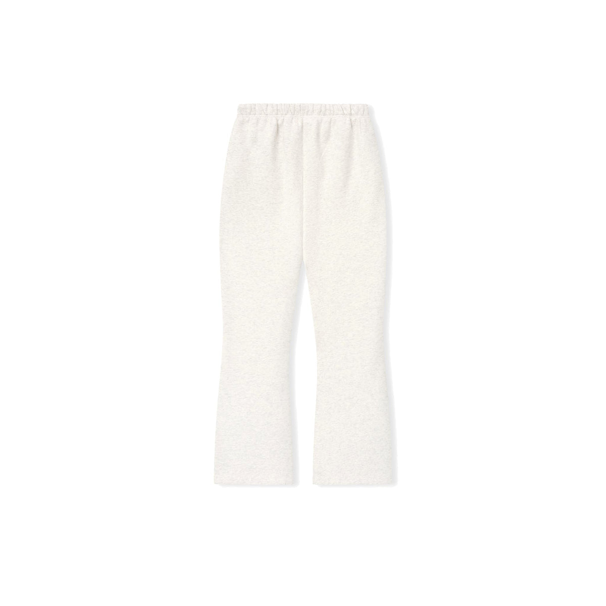 Fear of God Essentials Women's Signature SS26 Classic Flare Sweatpant Oatmeal Heather - Im Your Wardrobe