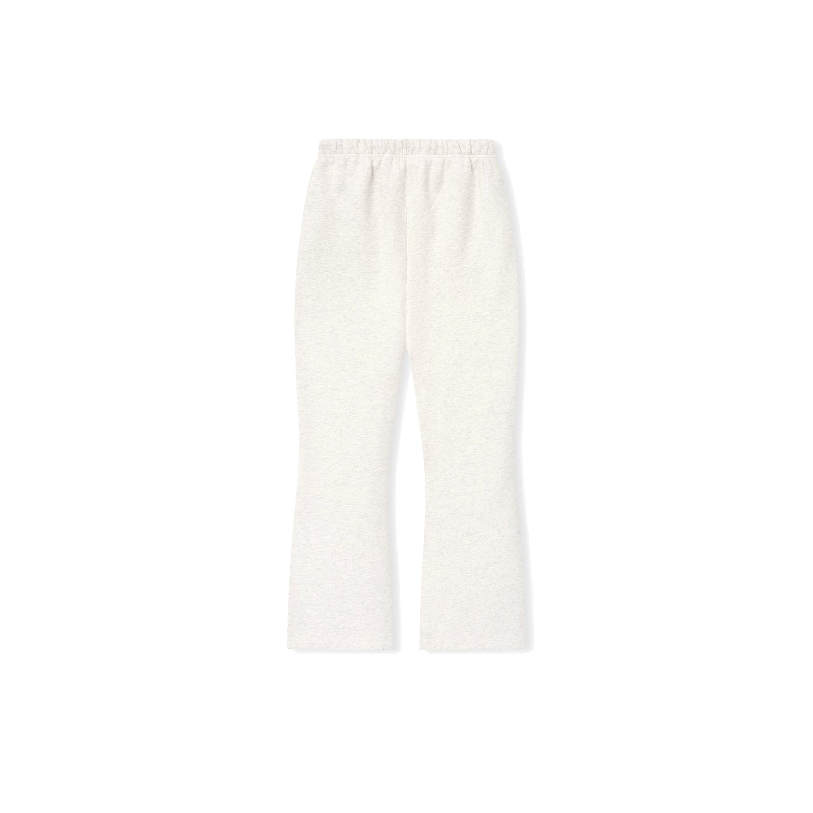 Fear of God Essentials Women's Signature SS26 Classic Flare Sweatpant Oatmeal Heather - Im Your Wardrobe