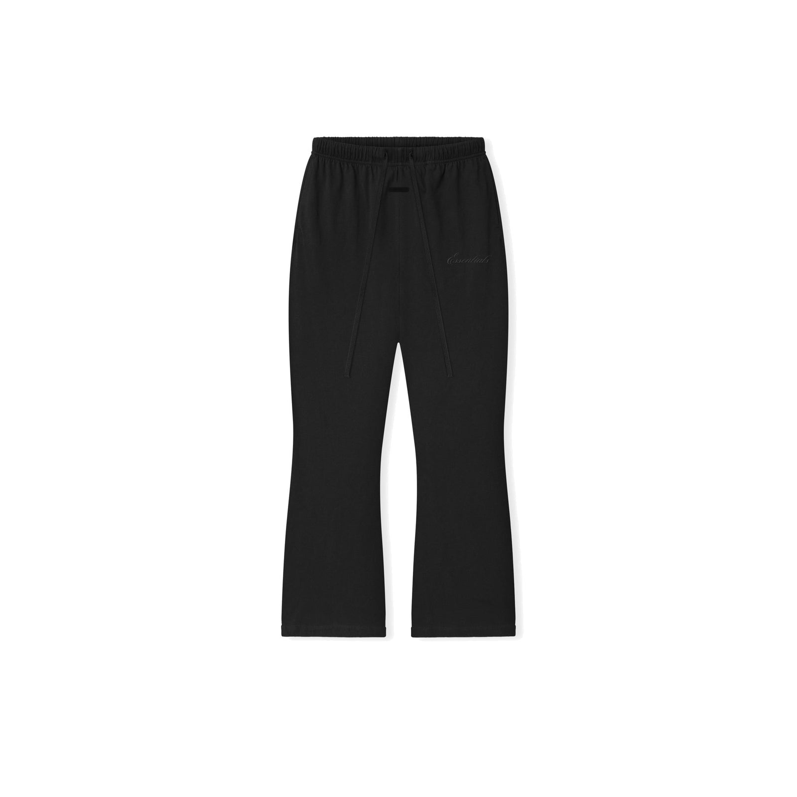 Fear of God Essentials Women's Signature SS26 Classic Flare Sweatpant Vintage Black - Im Your Wardrobe