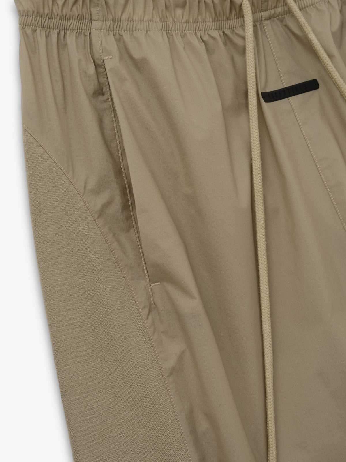 Fear of God Essentials Women's Slim Panelled Rib Pant Clay - Im Your Wardrobe