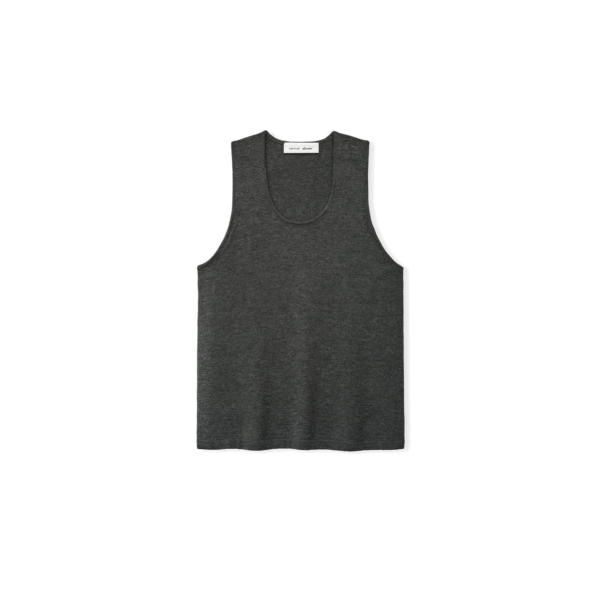 Fear of God Essentials Women's Soft Knit Classic Tank Iron Grey