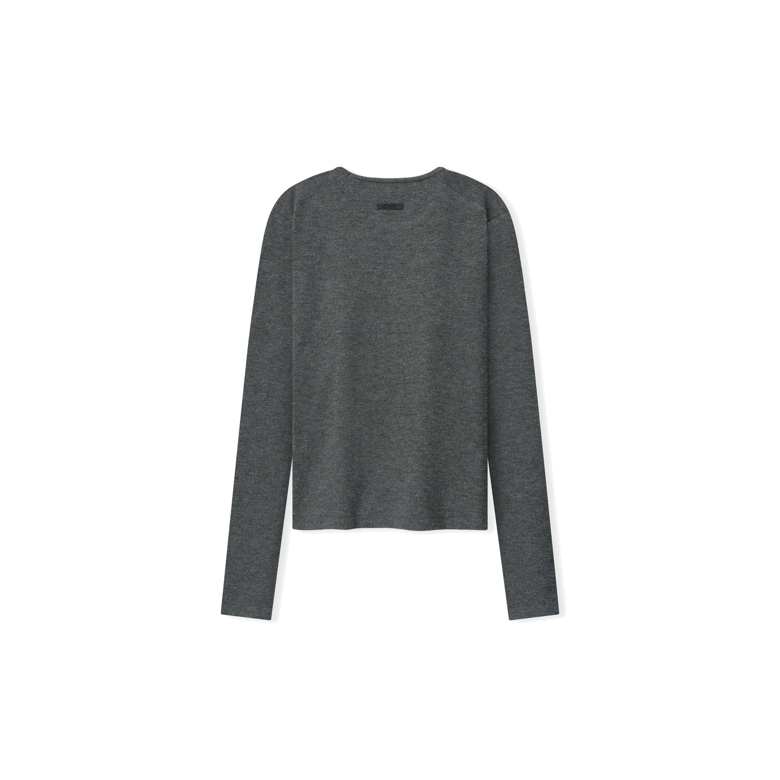 Fear of God Essentials Women's Soft Knit Slim Longsleeve Iron Grey - Im Your Wardrobe