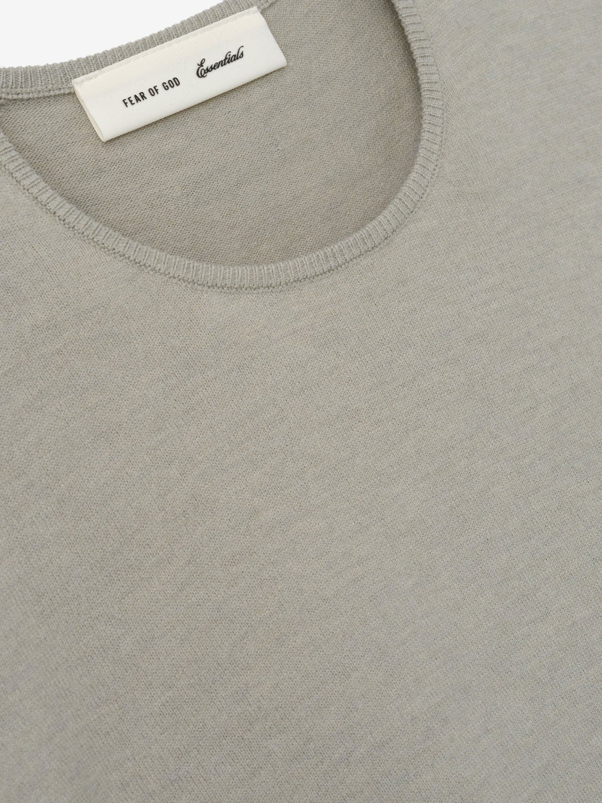 Fear of God Essentials Women's Soft Knit Slim Longsleeve Seal - Im Your Wardrobe
