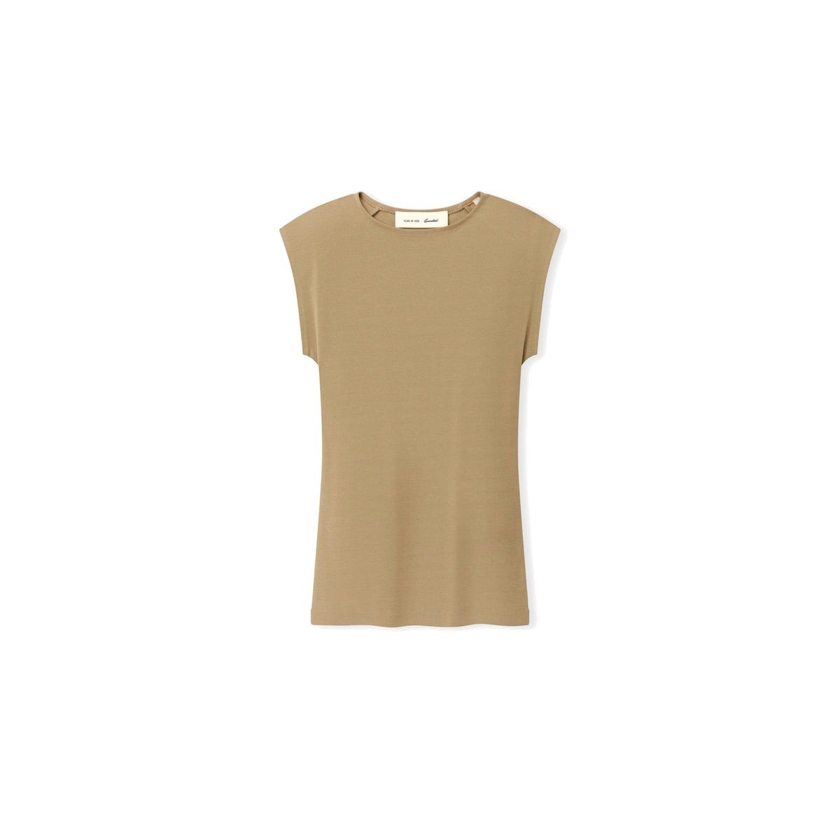 Fear of God Essentials Women's Soft Rib Fitted Tank Dune