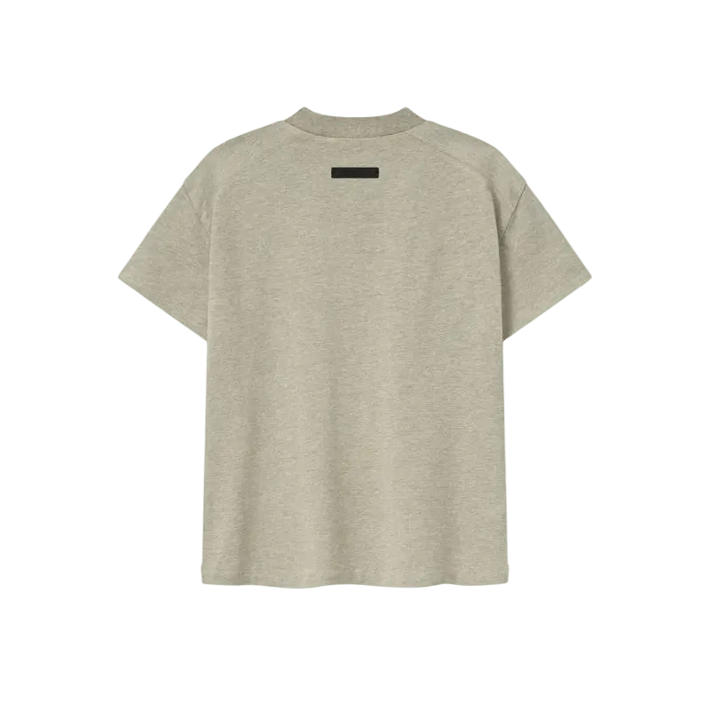 Fear of God Essentials Womens Sparks Classic Tee Heather Stone - Im Your Wardrobe