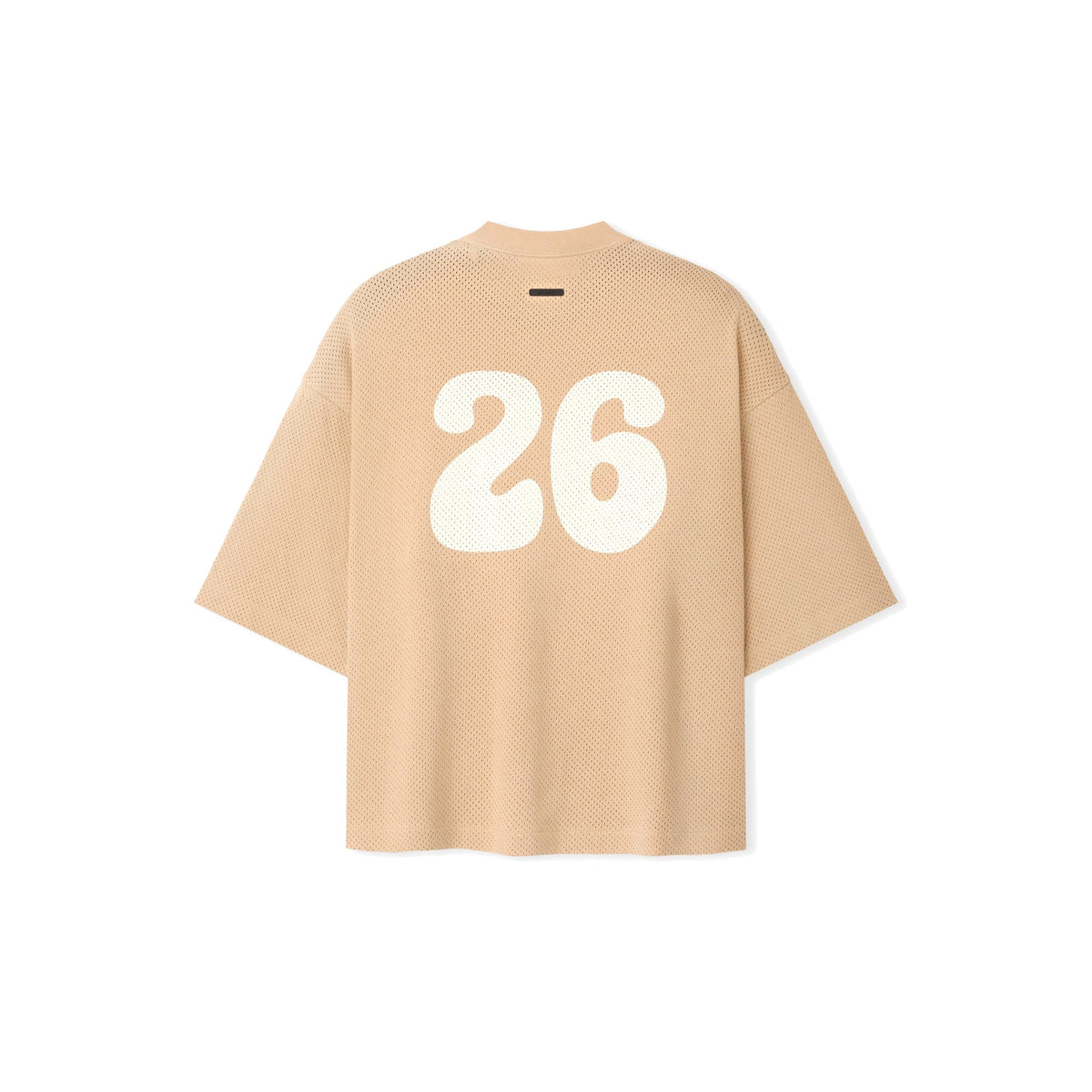 Fear of God Essentials Women's Sport Mesh Merch Tee Ginger