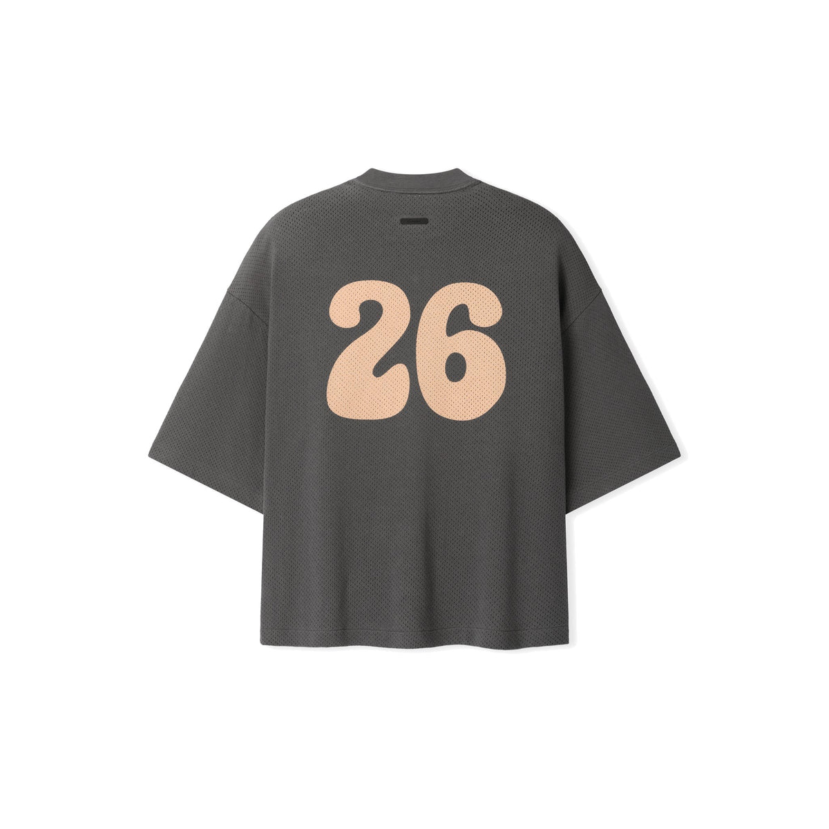 Fear of God Essentials Women's Sport Mesh Merch Tee Iron Grey