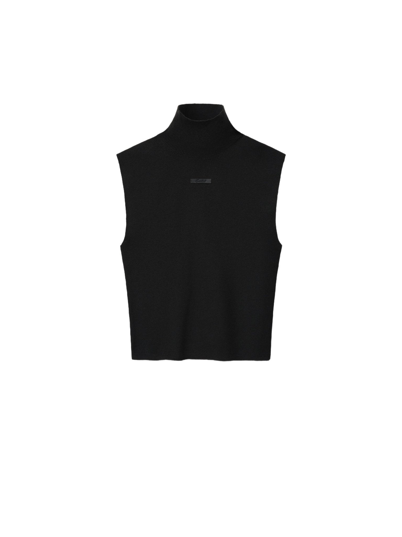 Fear of God Essentials Women's Standing Collar Sleeveless Tank Vintage Black - Im Your Wardrobe