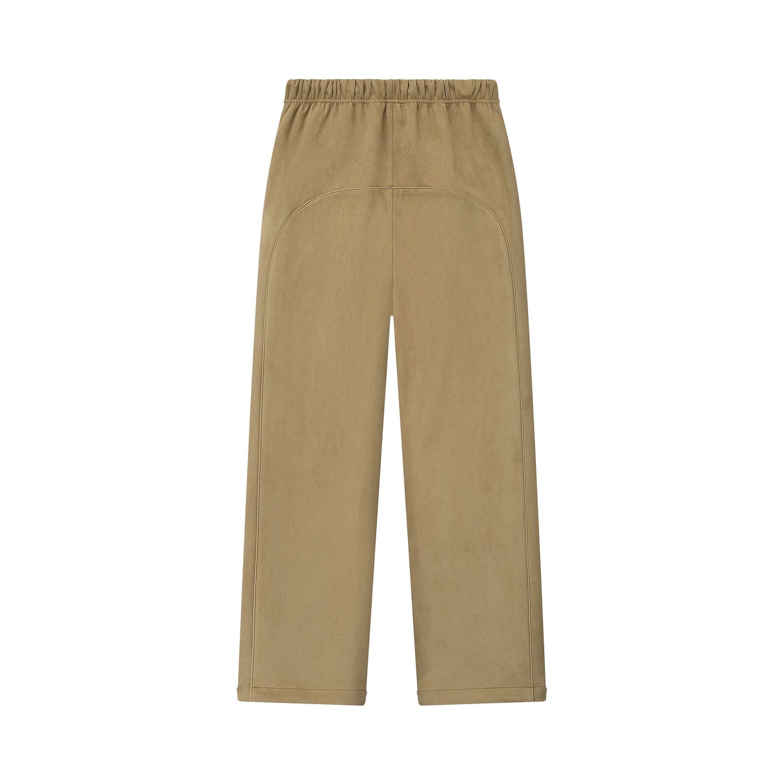 Fear of God Essentials Women's Suede Fleece Signature Relaxed Pant Dune (SS26) - Im Your Wardrobe
