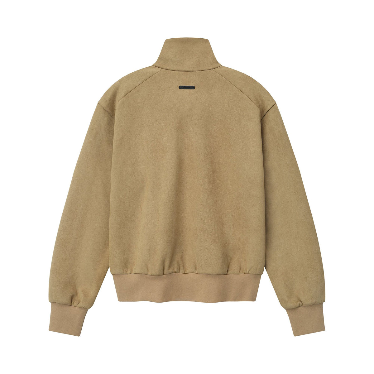 Fear of God Essentials Women's Suede Fleece Signature Vintage Track Jacket Dune (SS26) - Im Your Wardrobe