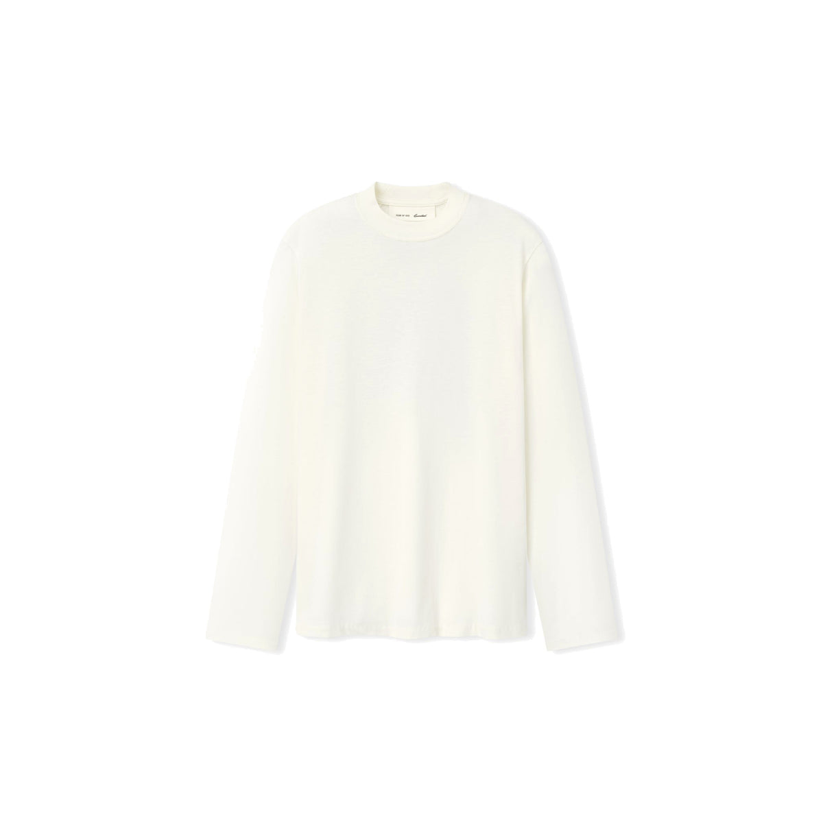 Fear of God Essentials Women's Tri-Blend Classic Fit Long Sleeve Tee Ivory