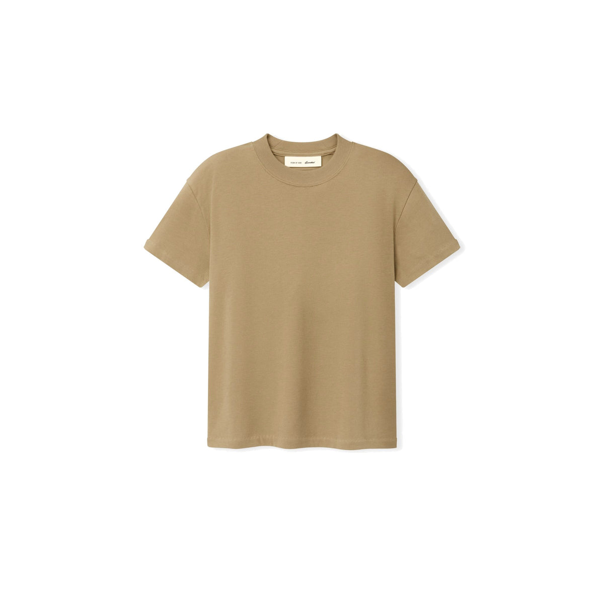 Fear of God Essentials Women's Tri-Blend Classic Fit Tee Dune