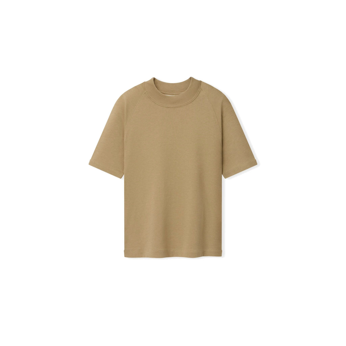 Fear of God Essentials Women's Tri-Blend Shrunken Baseball Tee Dune - Im Your Wardrobe