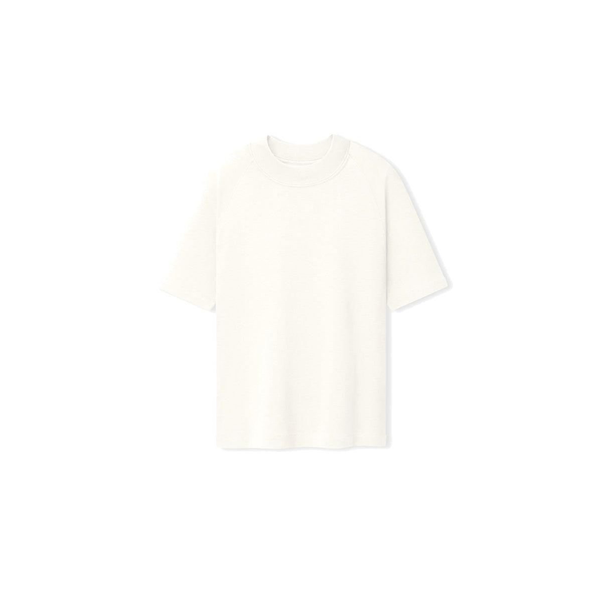 Fear of God Essentials Women's Tri-Blend Shrunken Baseball Tee Ivory