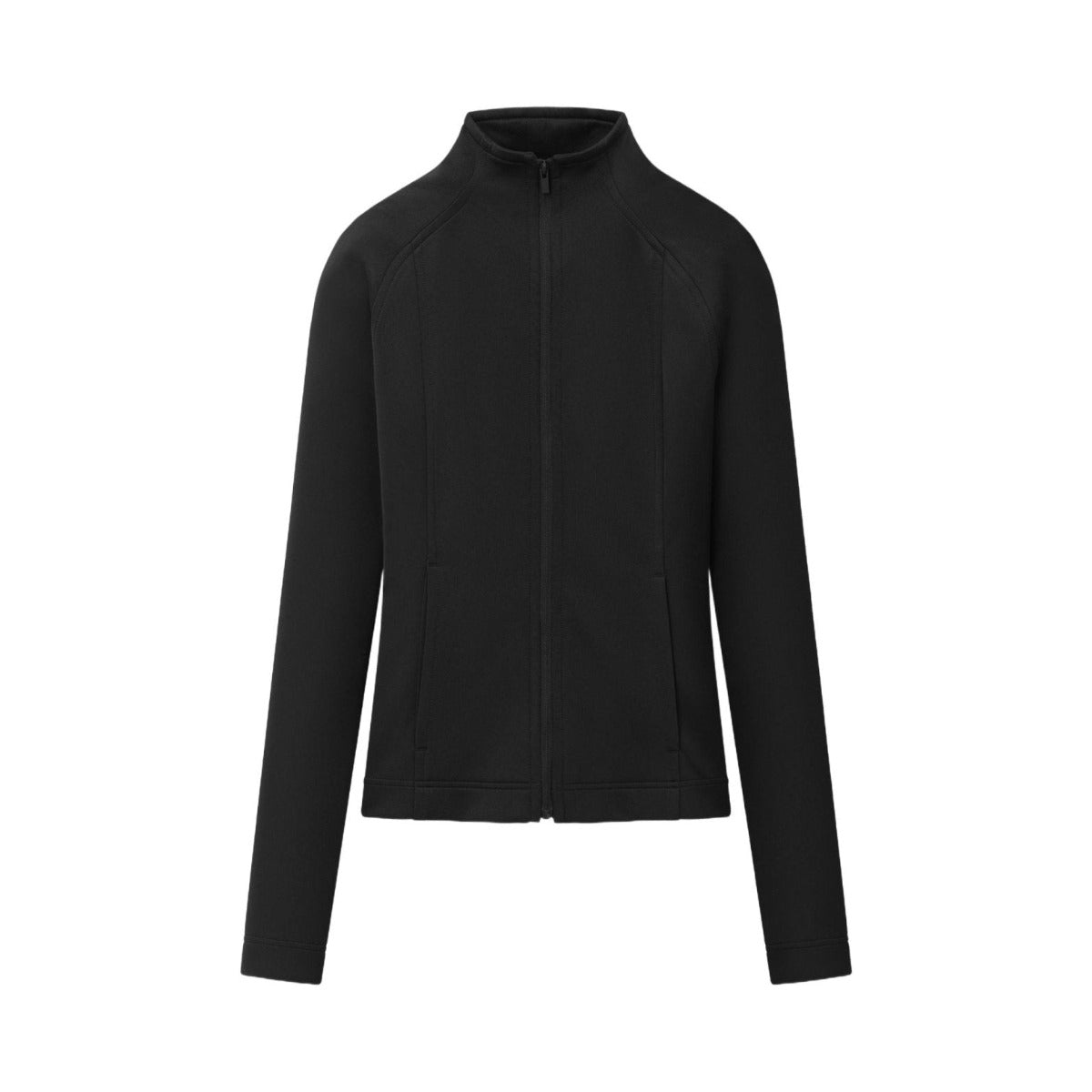 Fear of God Essentials Women's Tricot Slim Track Jacket Black - Im Your Wardrobe